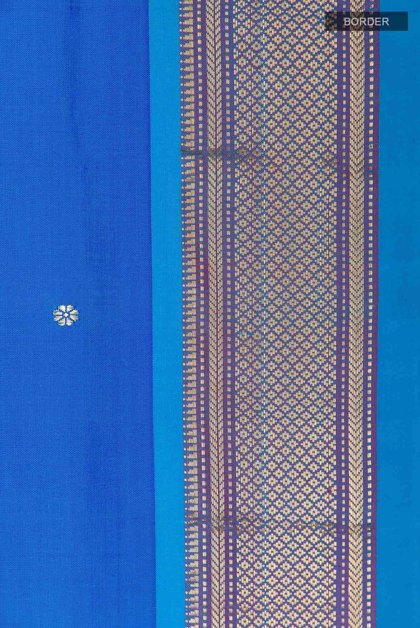 Blue Paithani Silk Saree