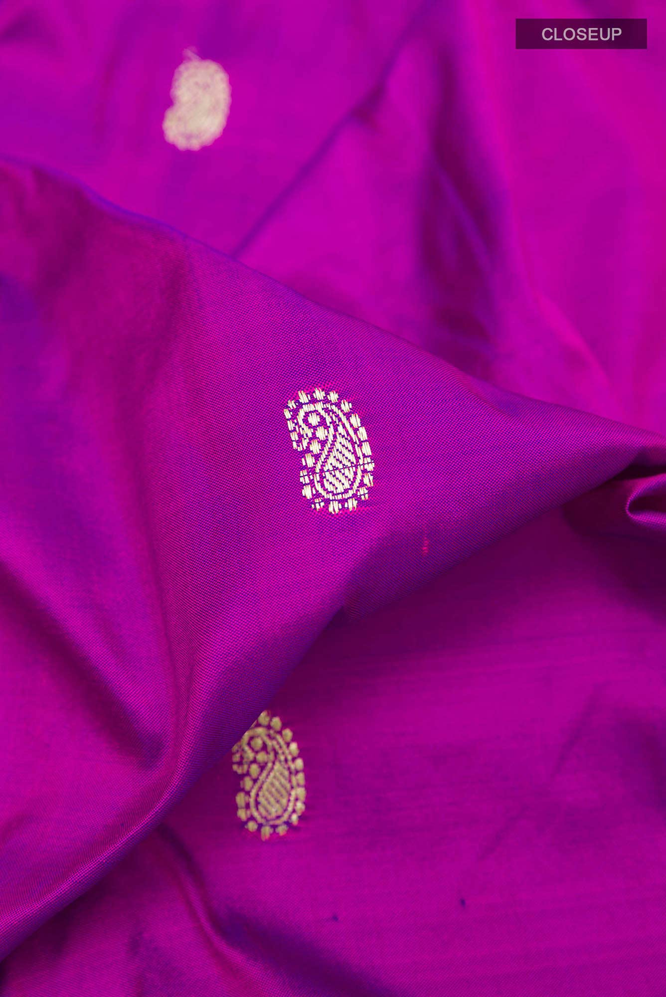 Purple Paithani Silk Saree