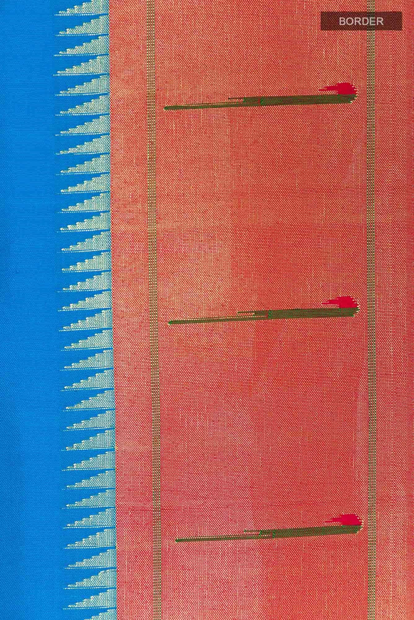 Blue Paithani Silk Saree