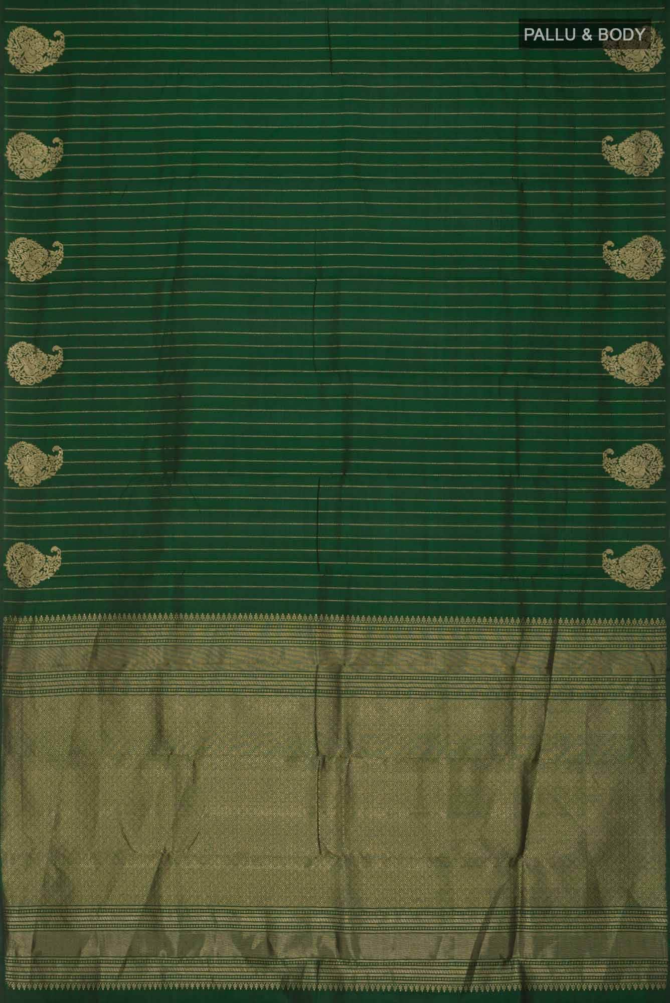 Green Kanchipuram Silk Saree