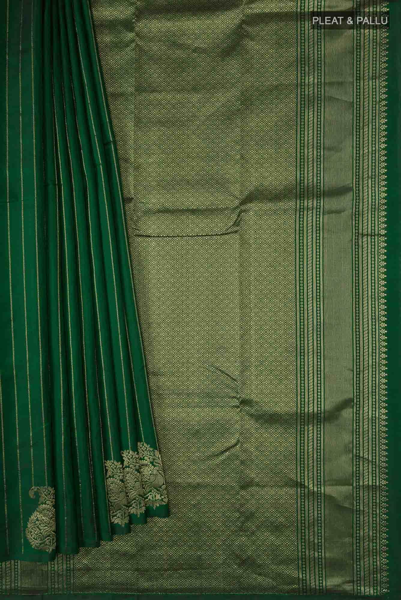 Green Kanchipuram Silk Saree