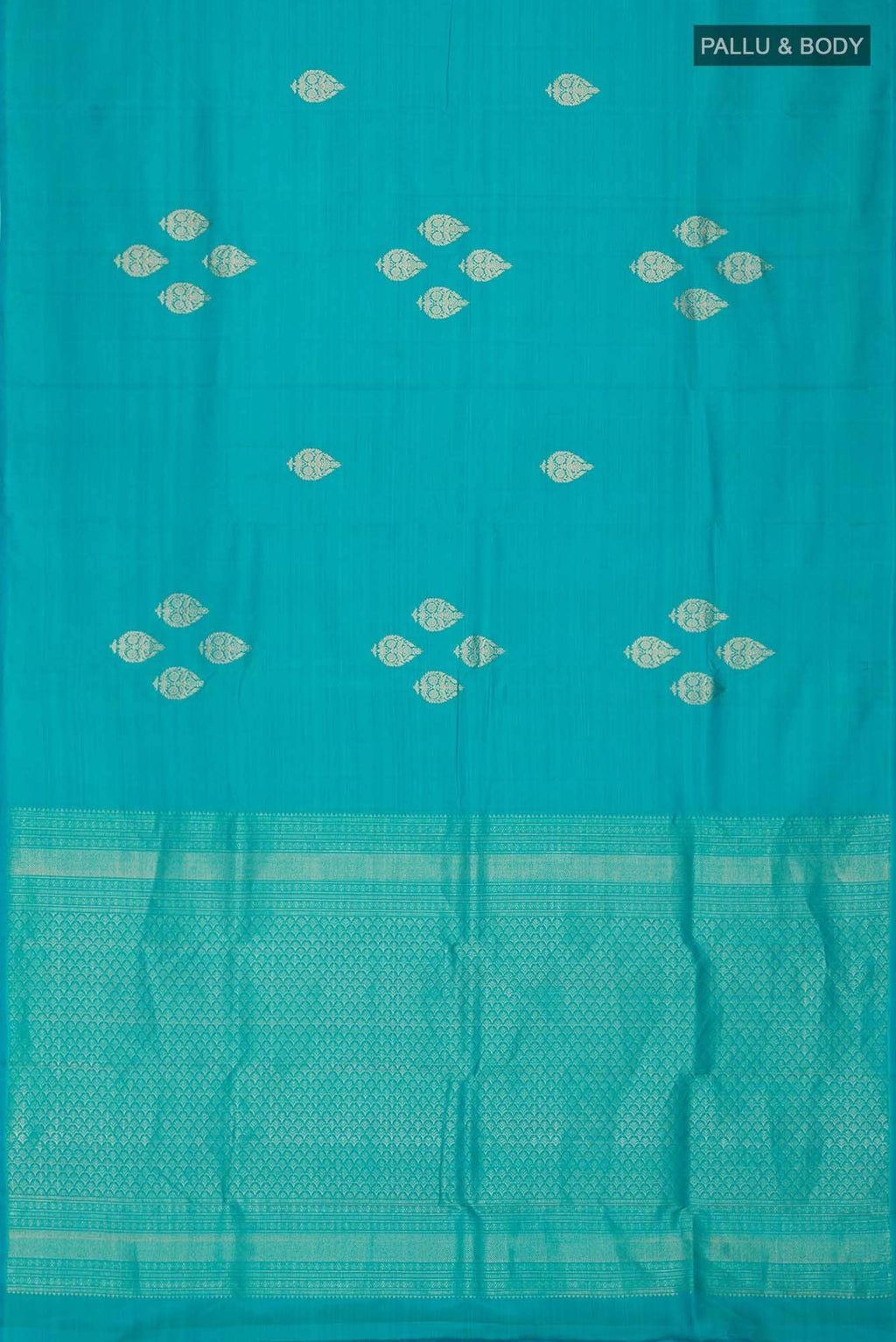 Blue Kanchipuram Silk Saree