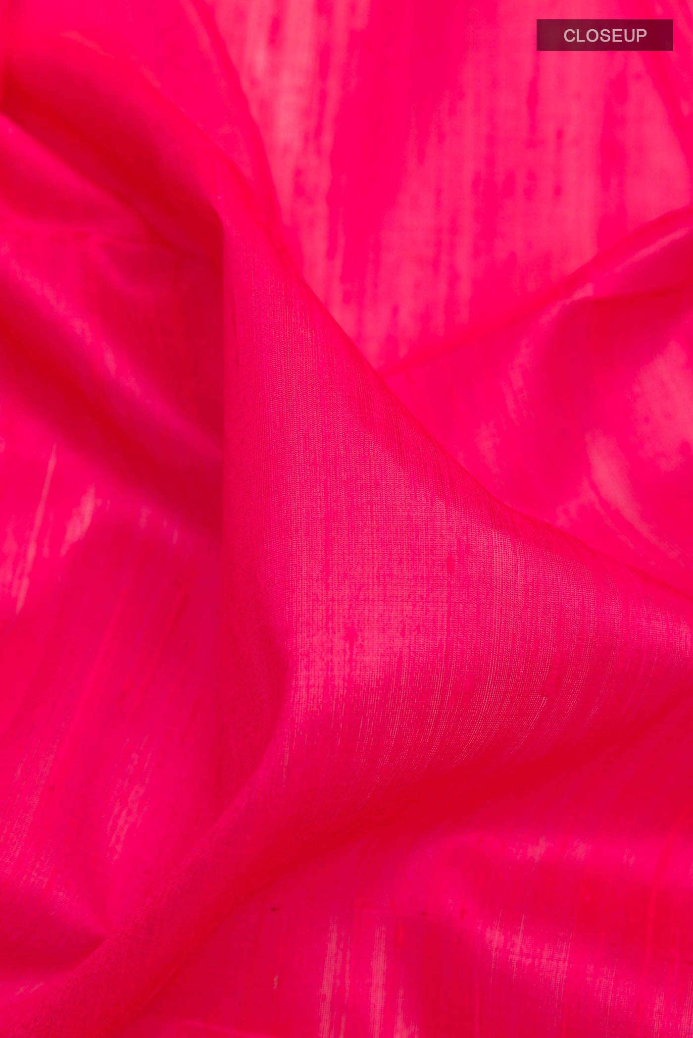 Pink Raw Silk Saree