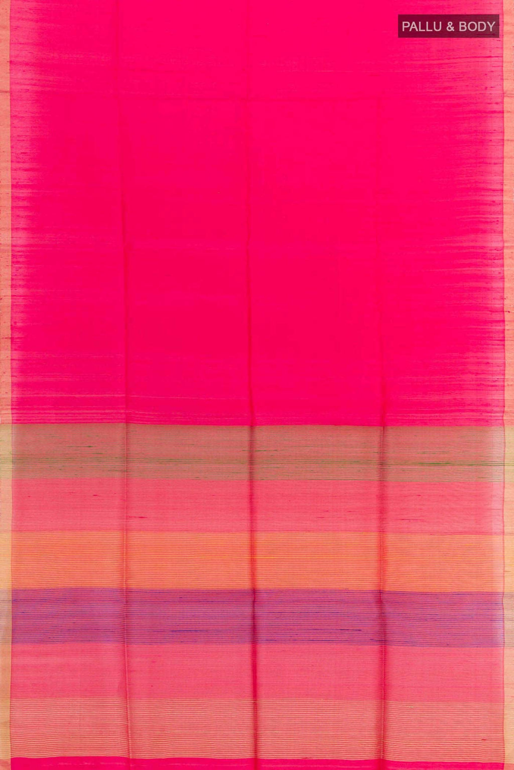Pink Raw Silk Saree