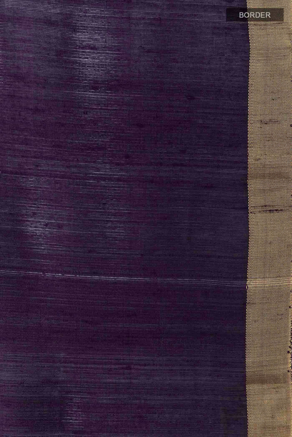 Navy Blue Raw Silk Saree