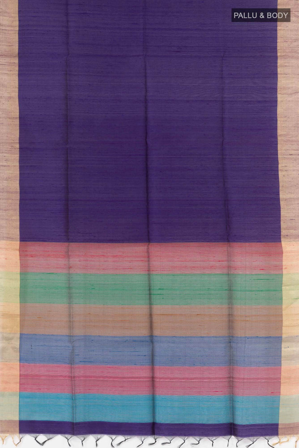 Purple Raw Silk Saree