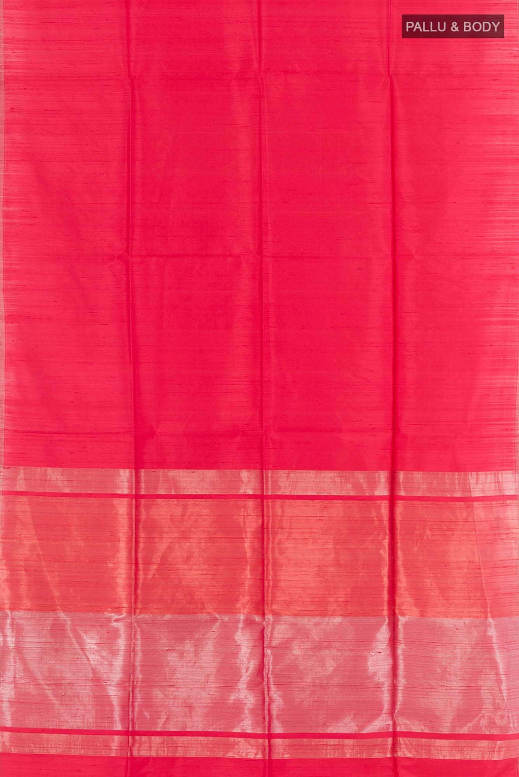 Red Raw Silk Saree
