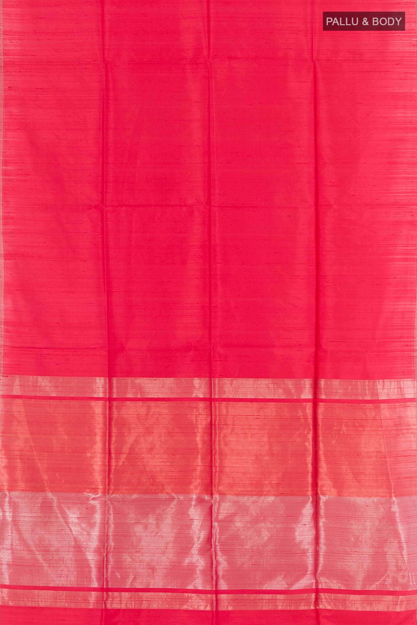 Red Raw Silk Saree