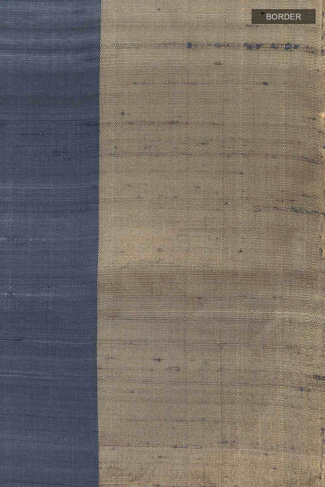 Grey Raw Silk Saree