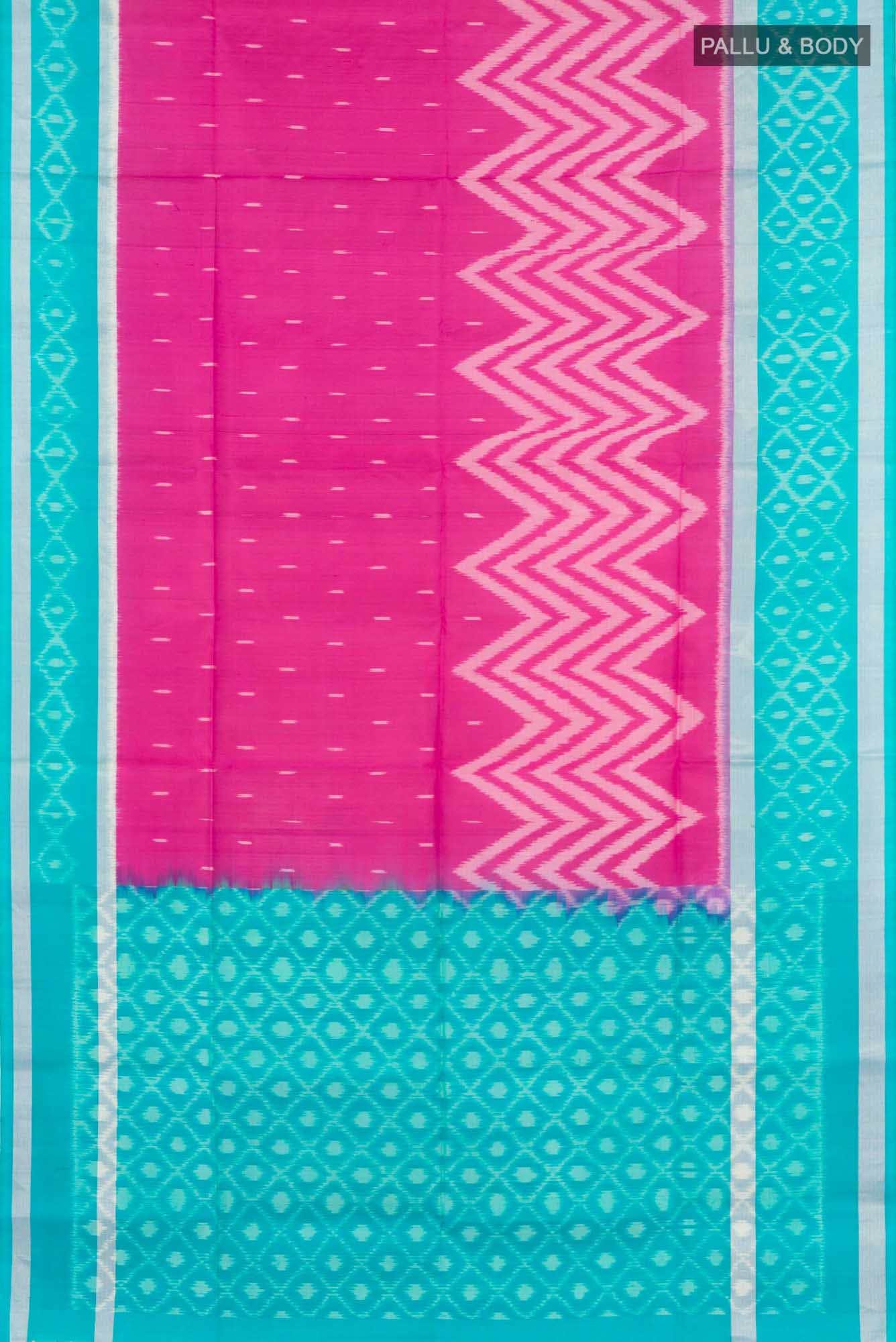 Pink Soft Silk Saree