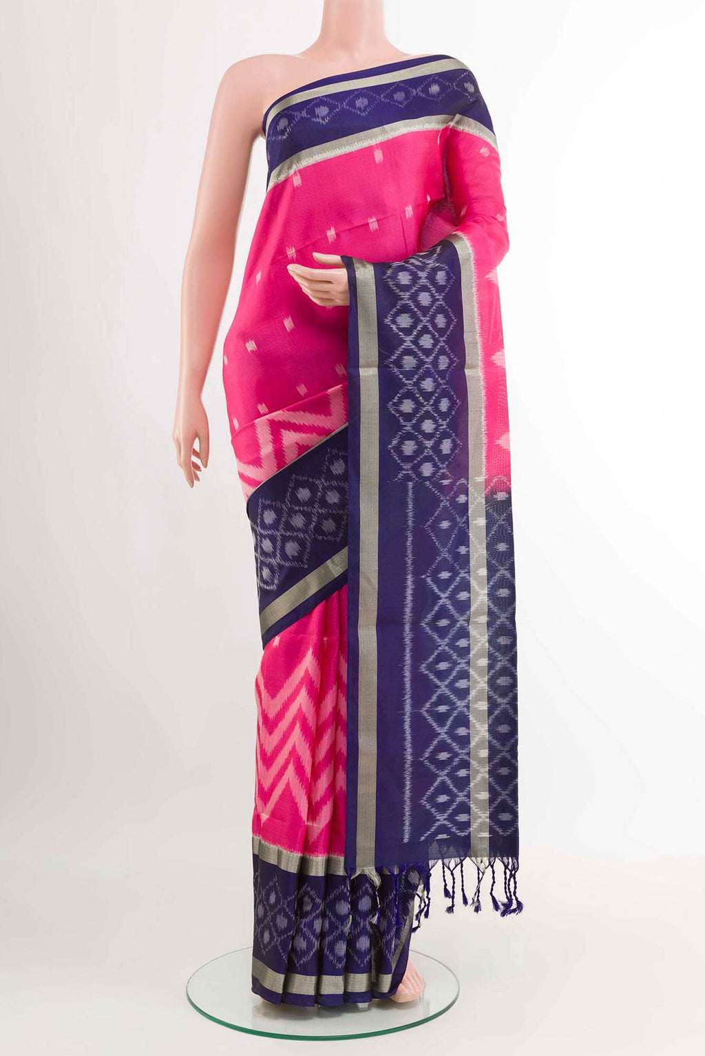 Pink Soft Silk Saree