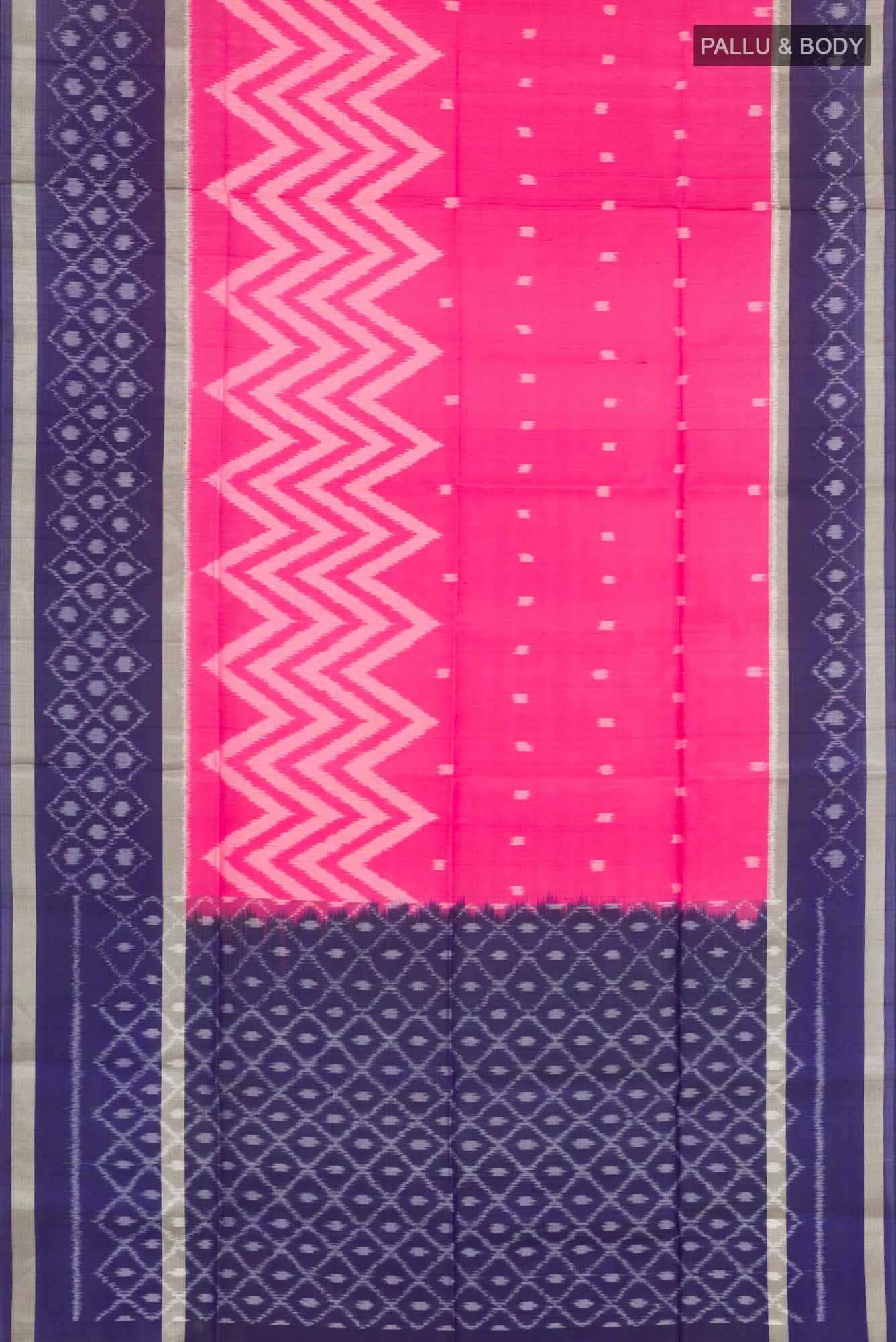 Pink Soft Silk Saree
