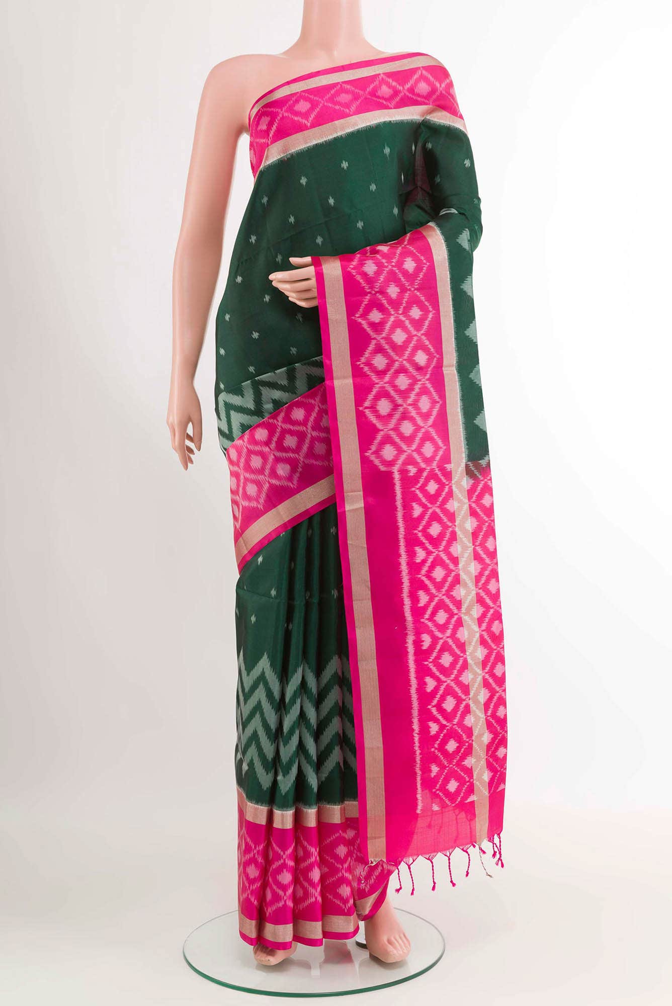 Green Soft Silk Saree