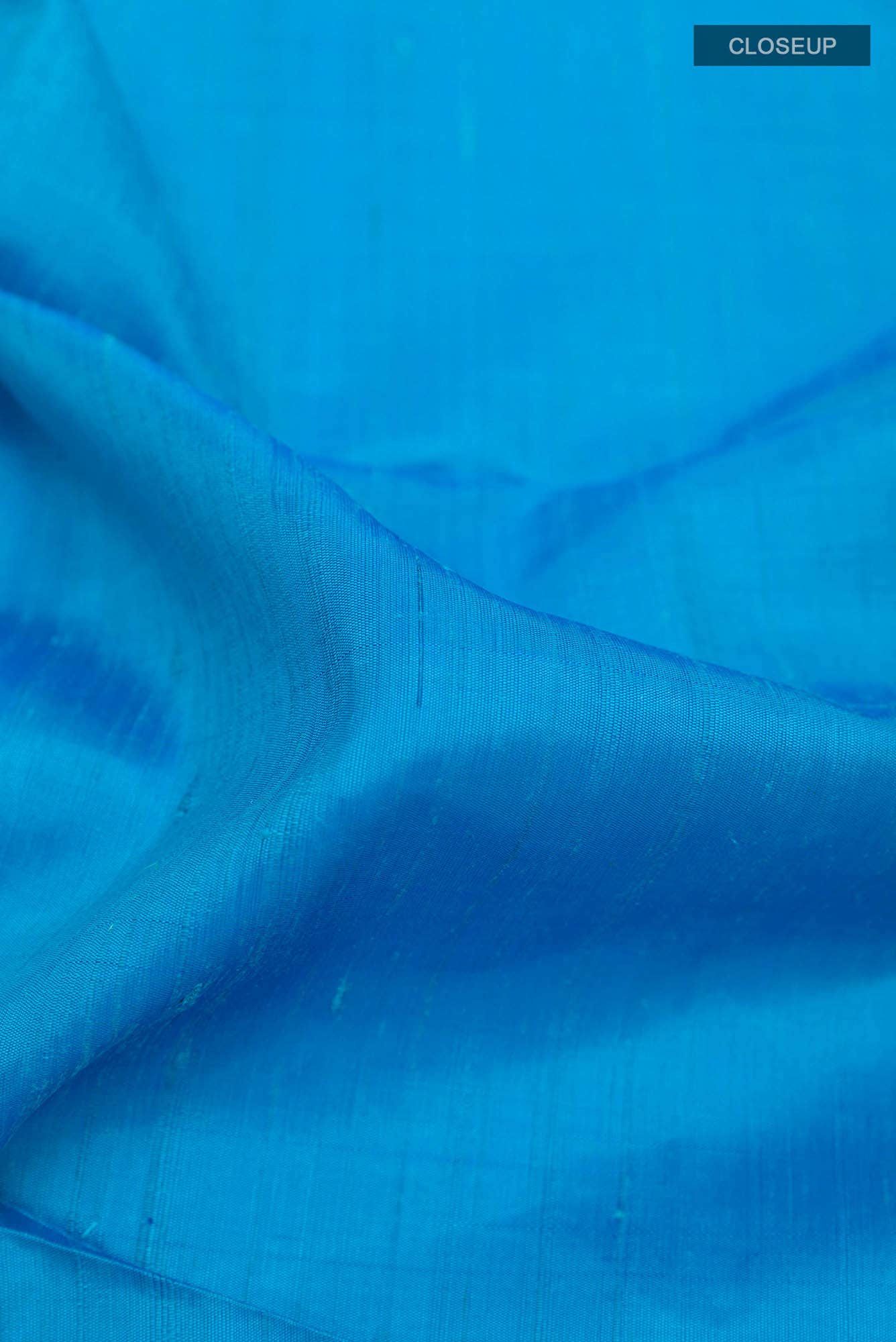 Blue Raw Silk Saree