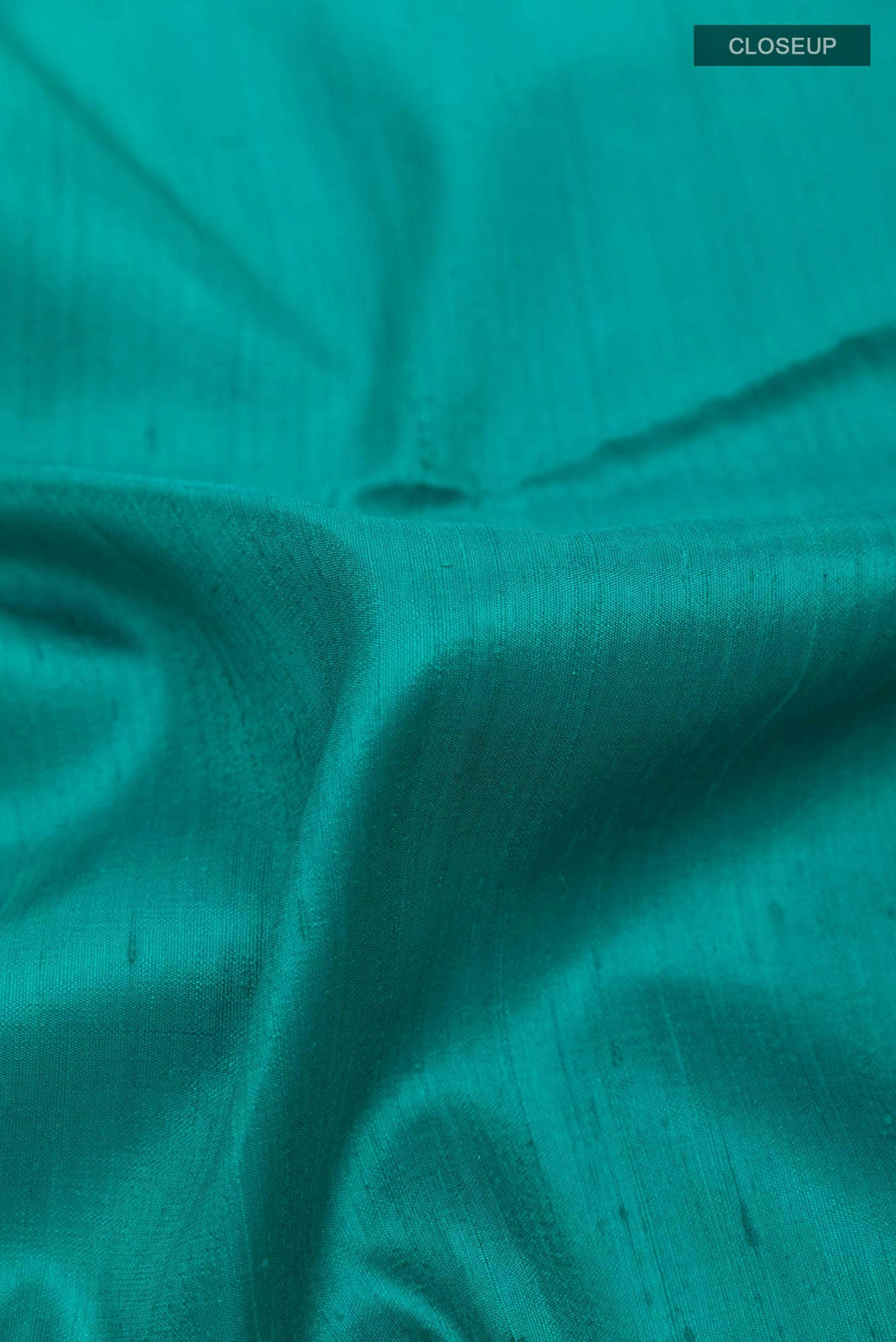 Sea Green Raw Silk Saree