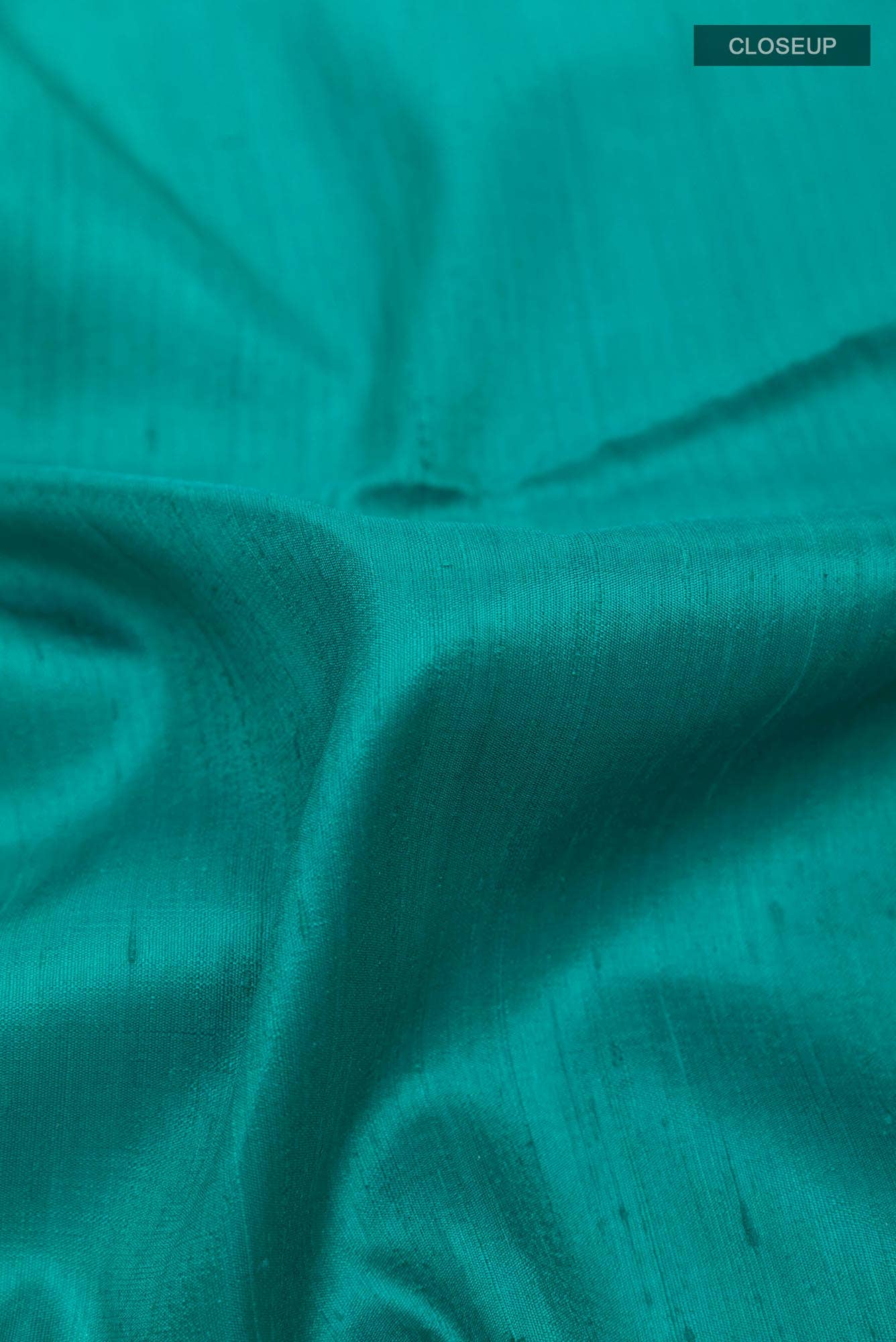 Sea Green Raw Silk Saree