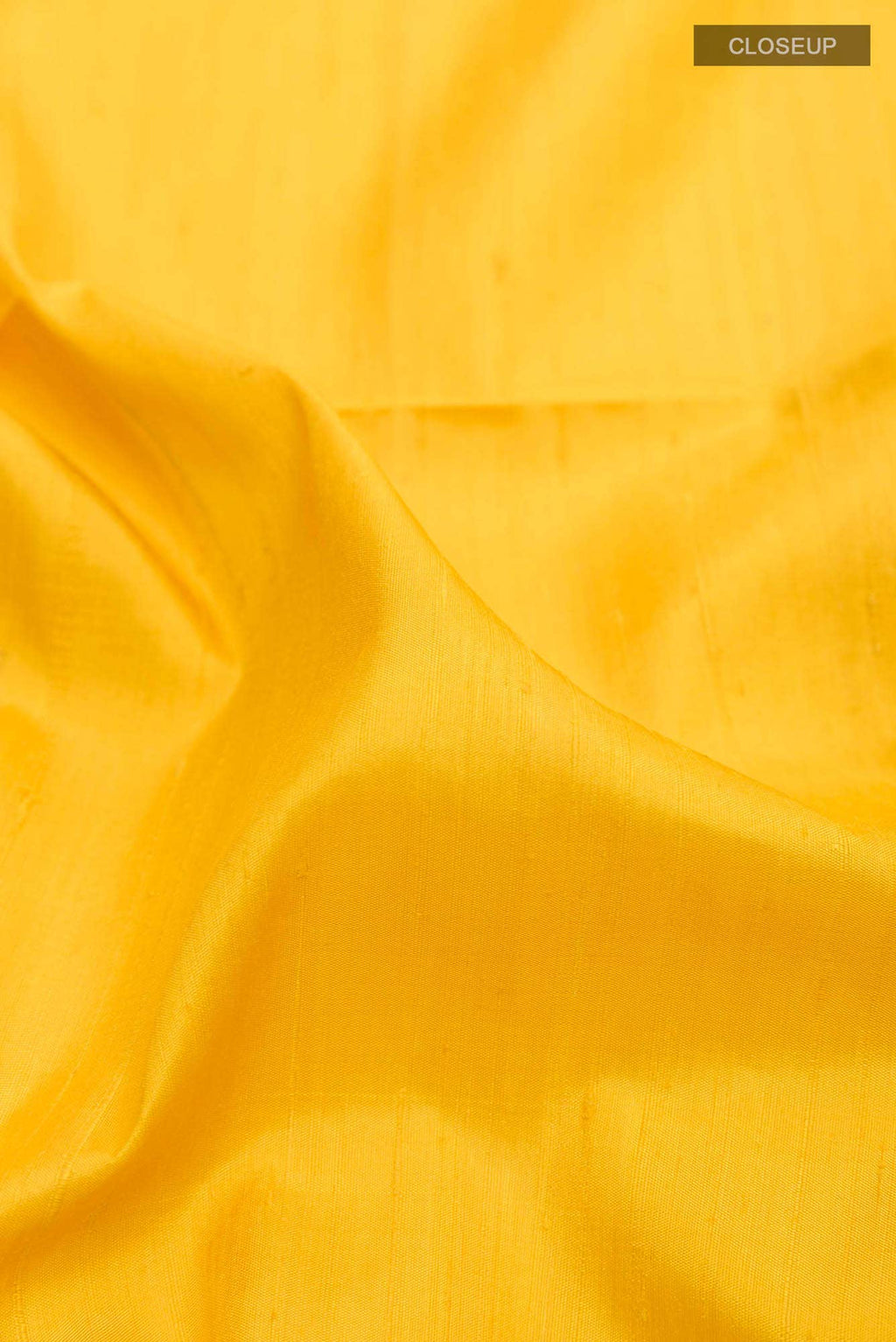 Yellow Raw Silk Saree