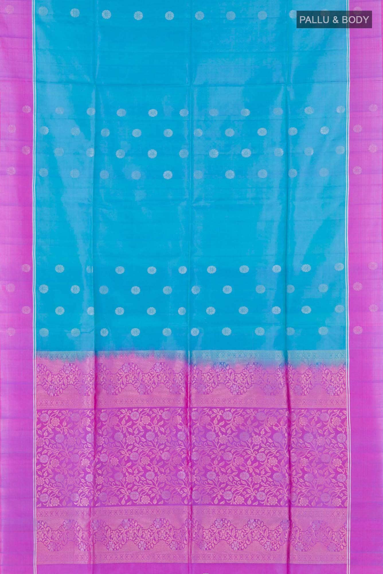 Blue Soft Silk Saree