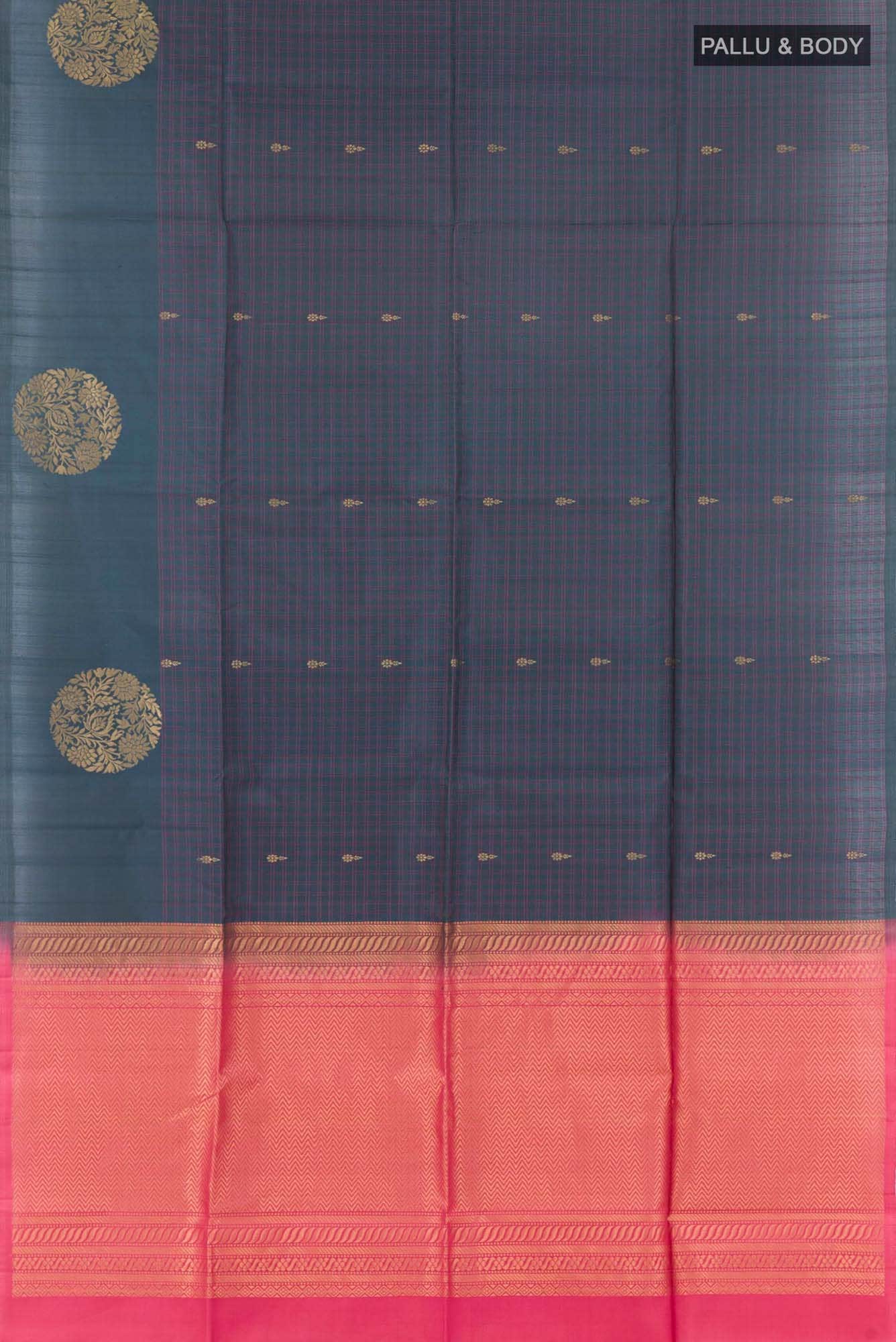 Navy Blue Soft Silk Saree