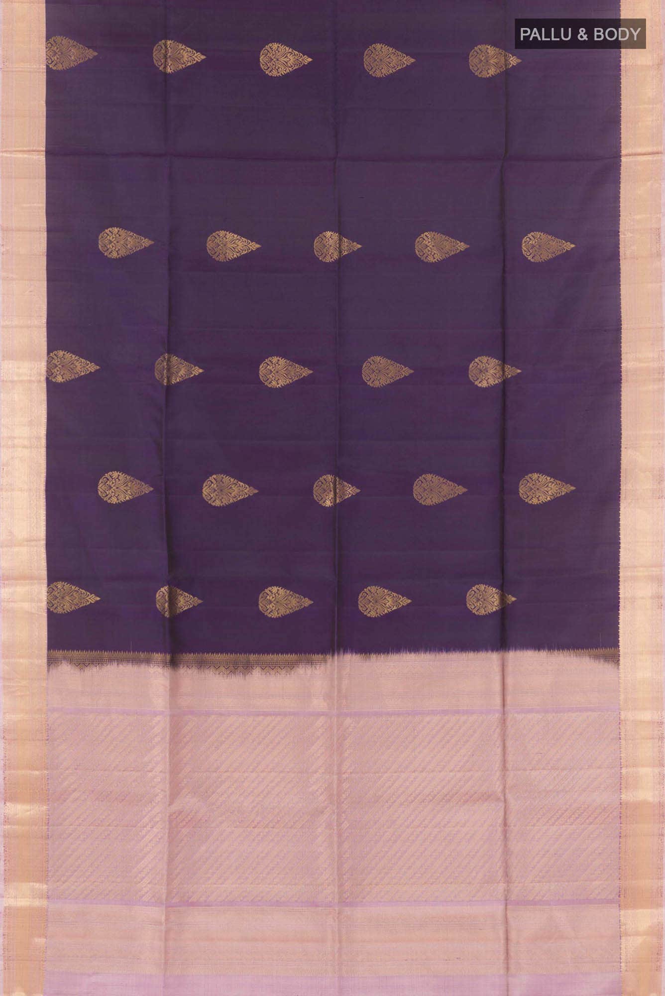 Dark Blue Soft Silk Saree