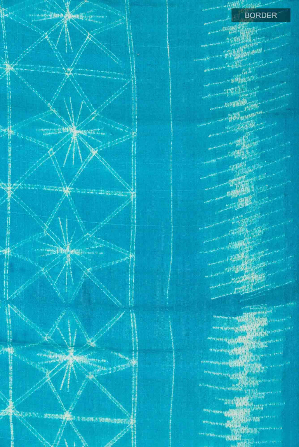 Blue Tussar Saree