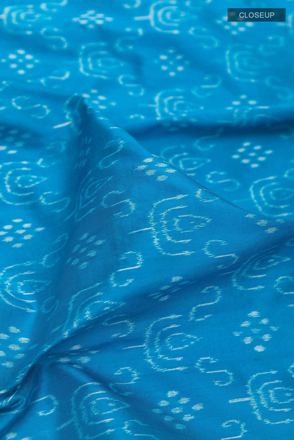 Blue Orissa Silk Saree