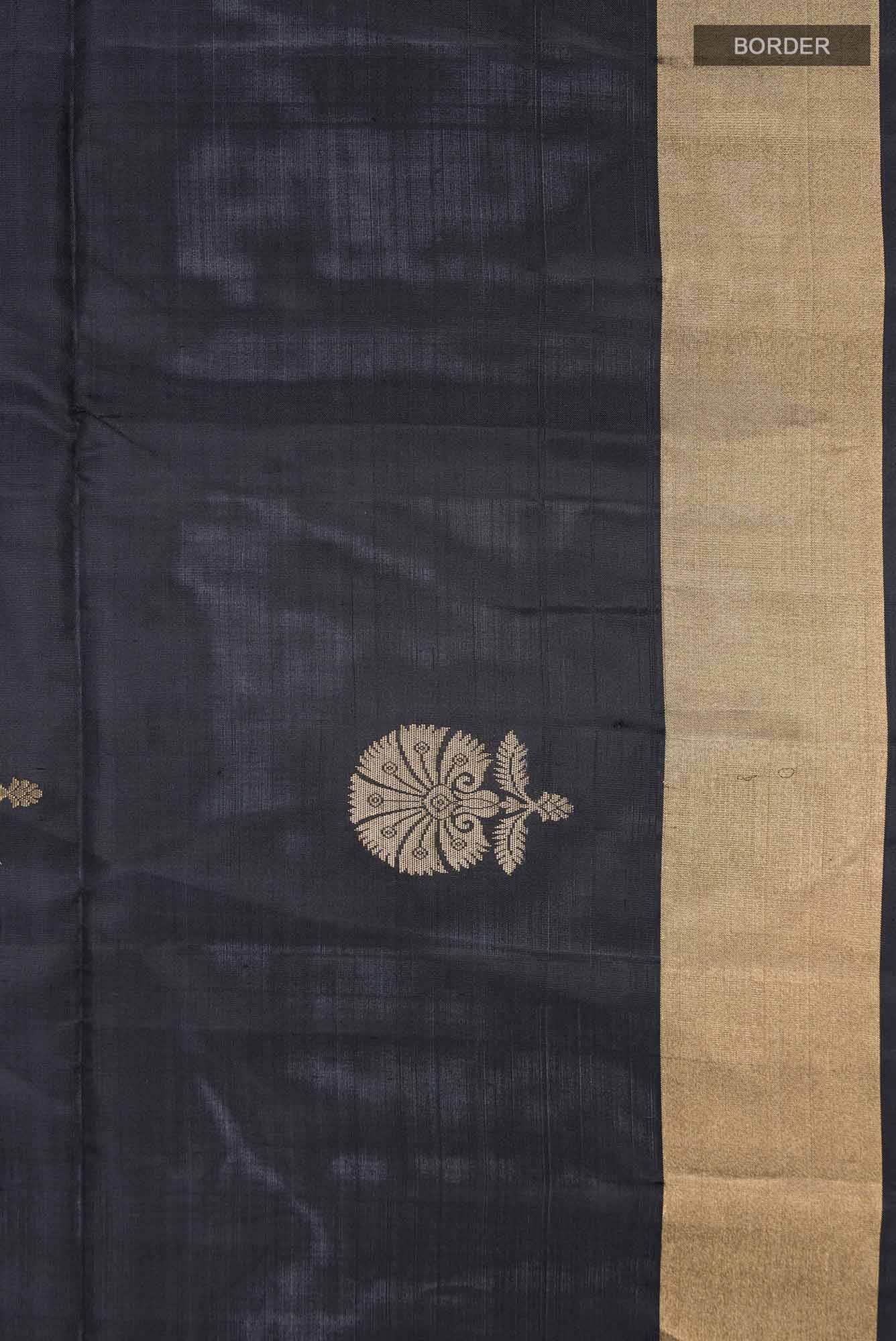 Black Soft Silk Saree