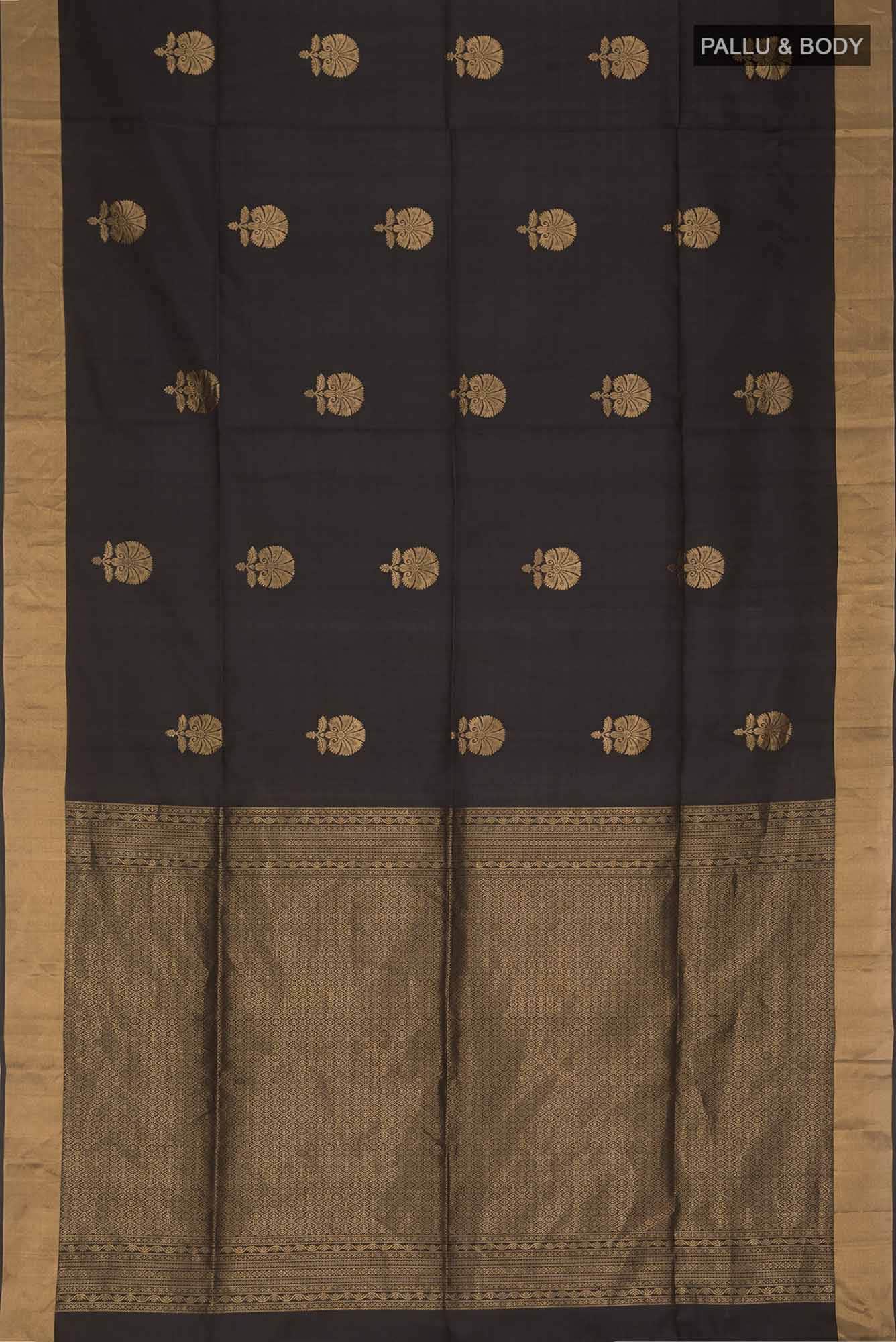 Black Soft Silk Saree