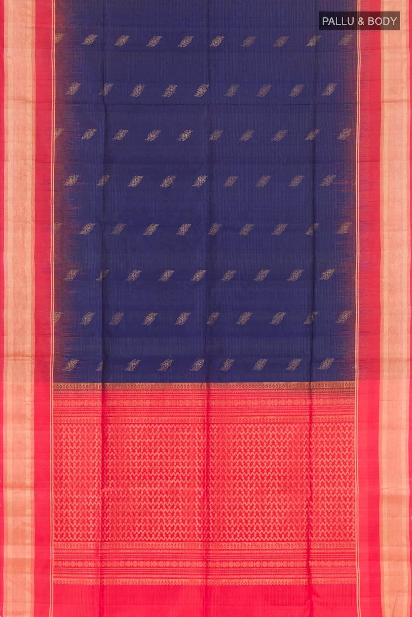 Blue Soft Silk Saree