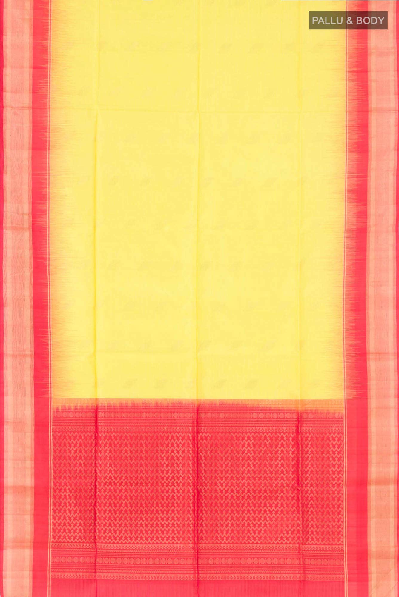 Yellow Soft Silk Saree