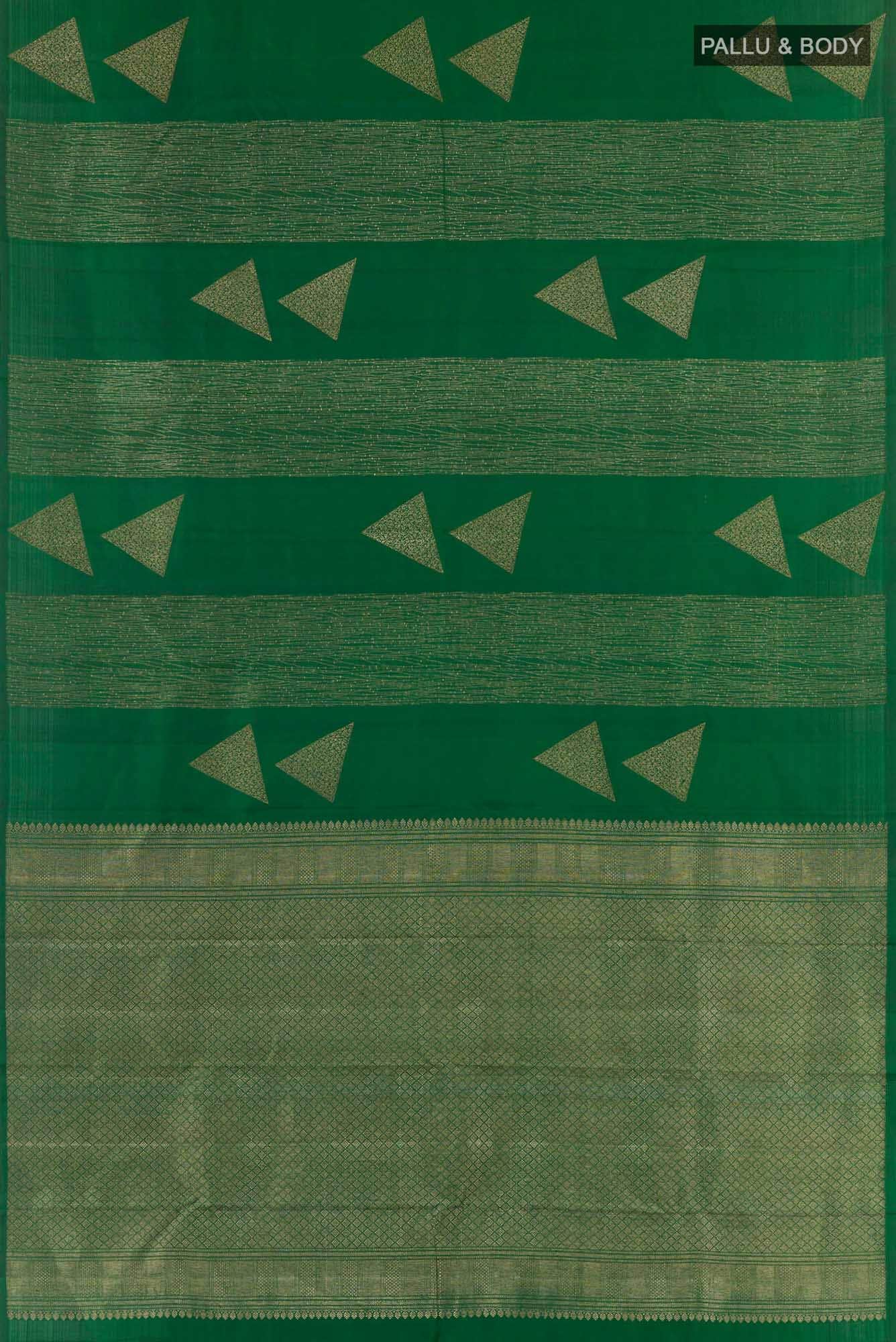 Green Kanchipuram Silk Saree