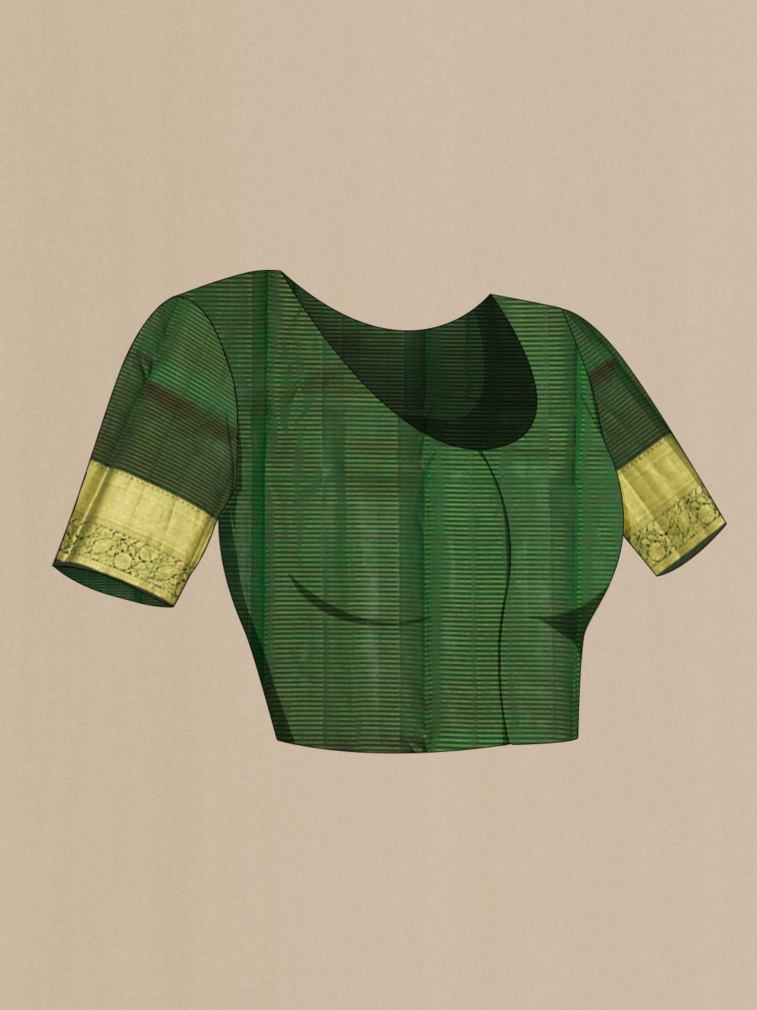 Green Kanchipuram Silk Saree