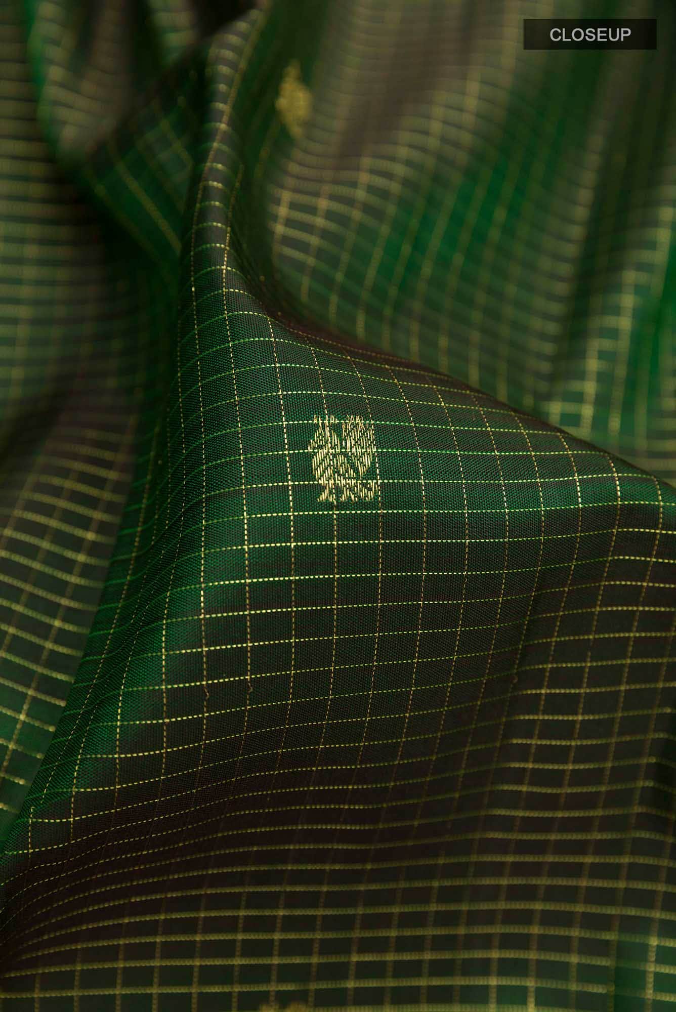 Green Kanchipuram Silk Saree