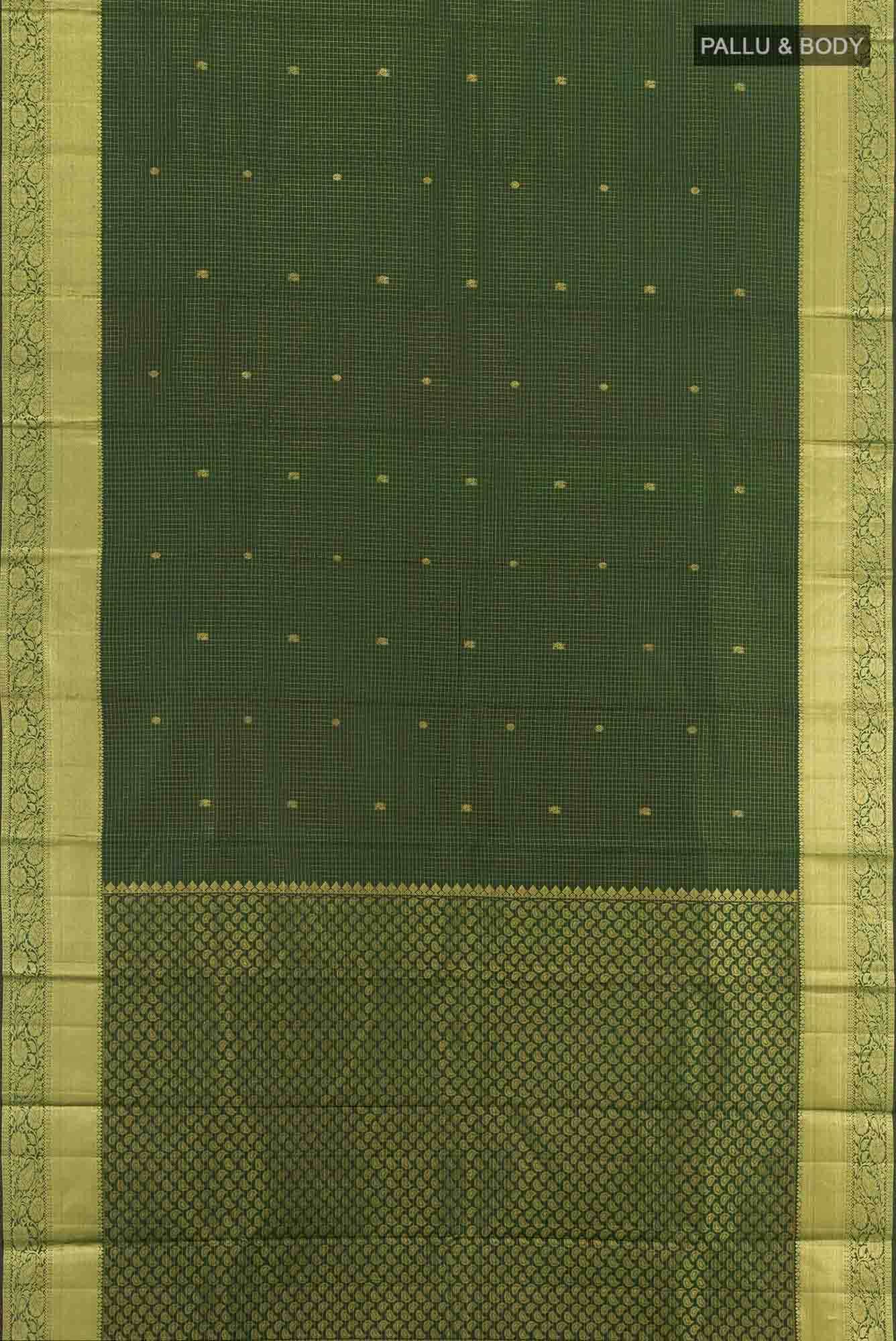Green Kanchipuram Silk Saree