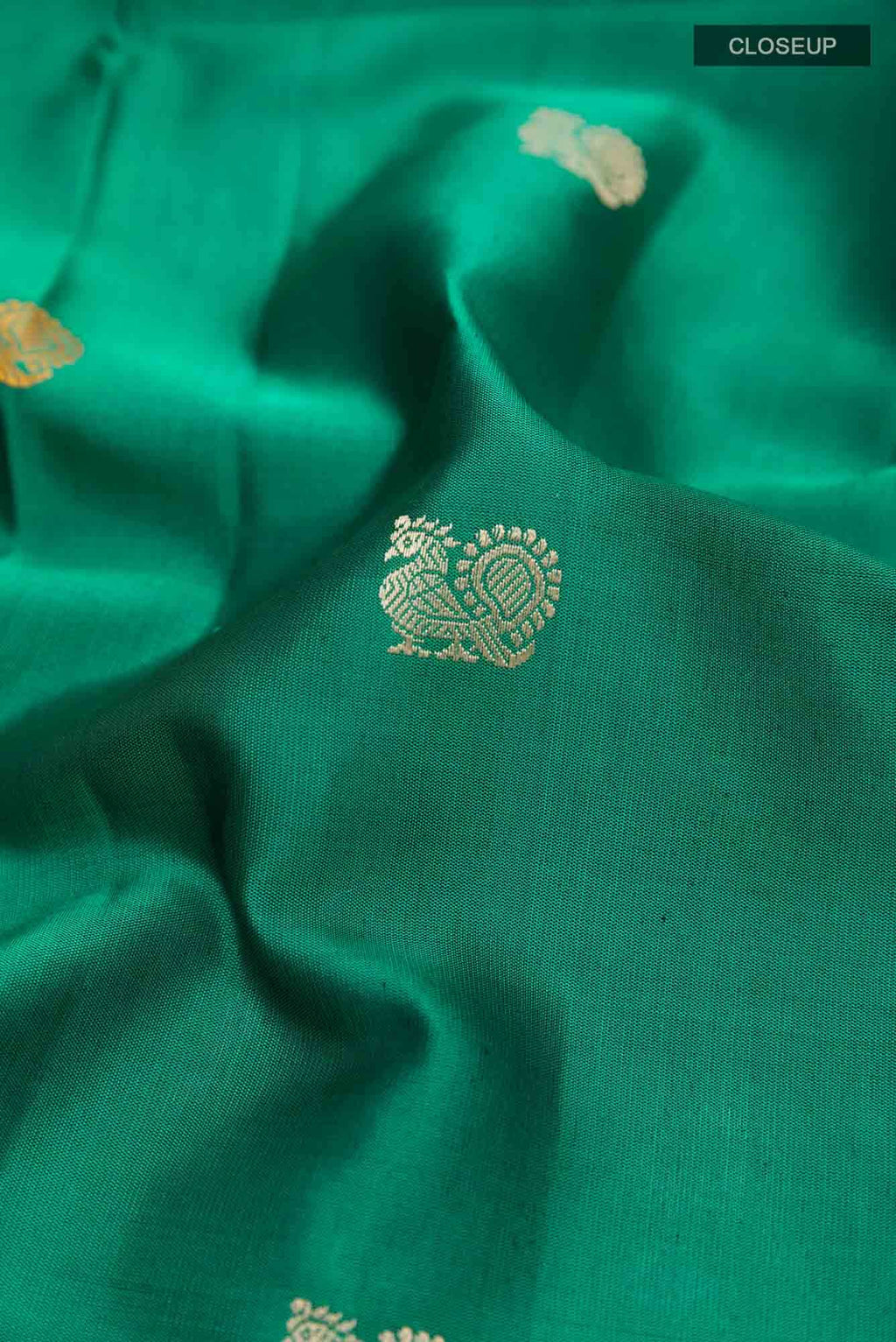Green Kanchipuram Silk Saree