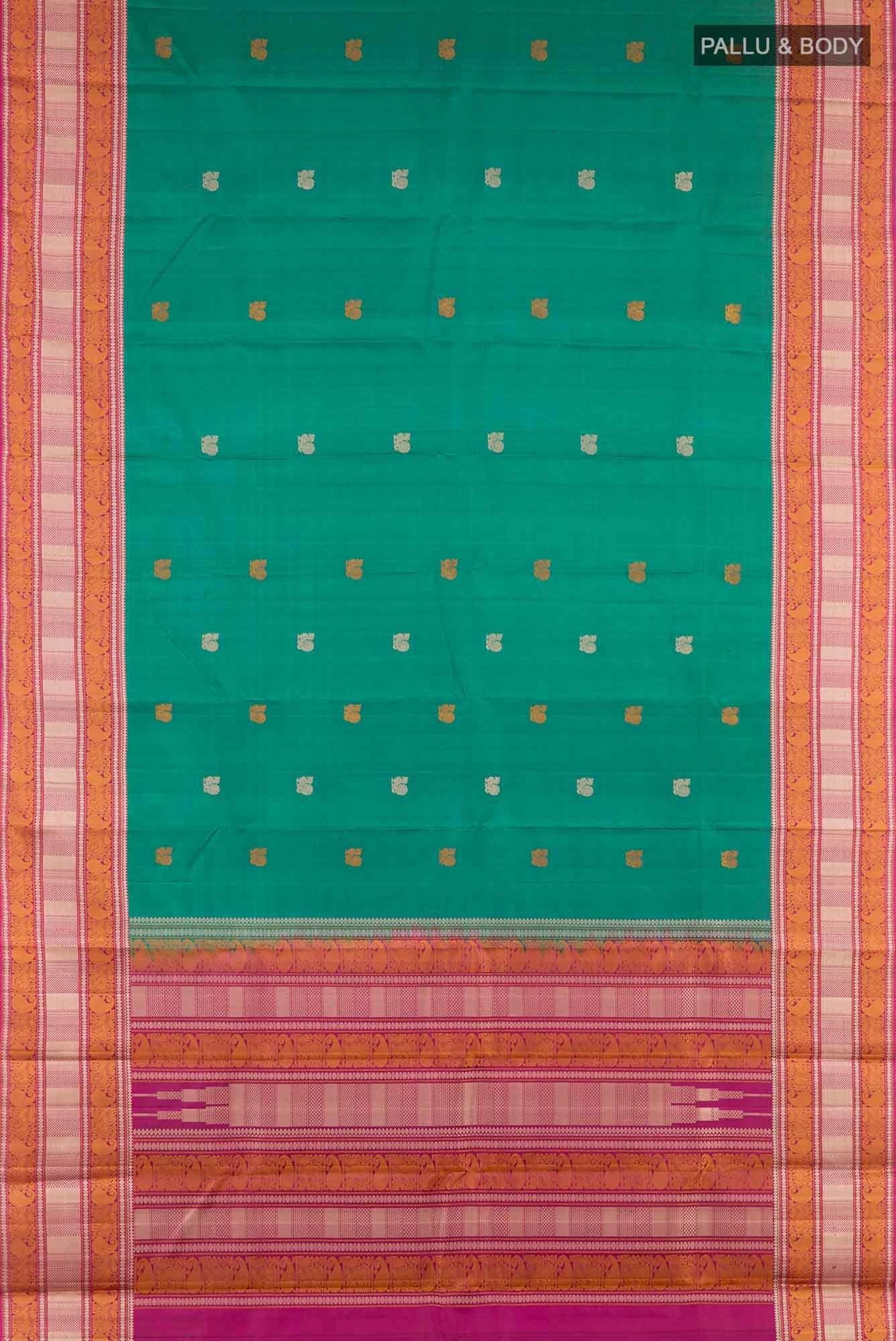 Green Kanchipuram Silk Saree
