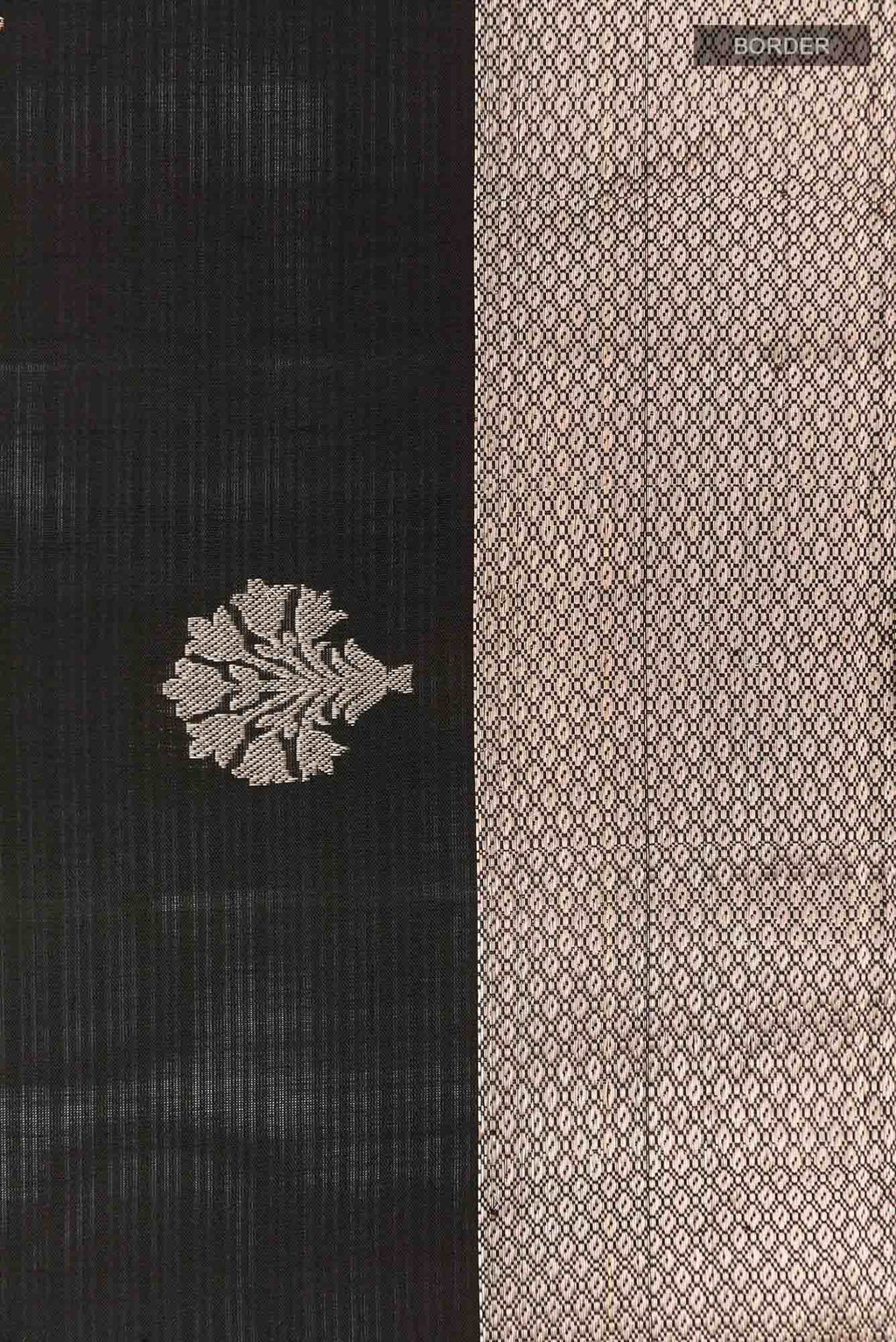 Black Soft Silk Saree