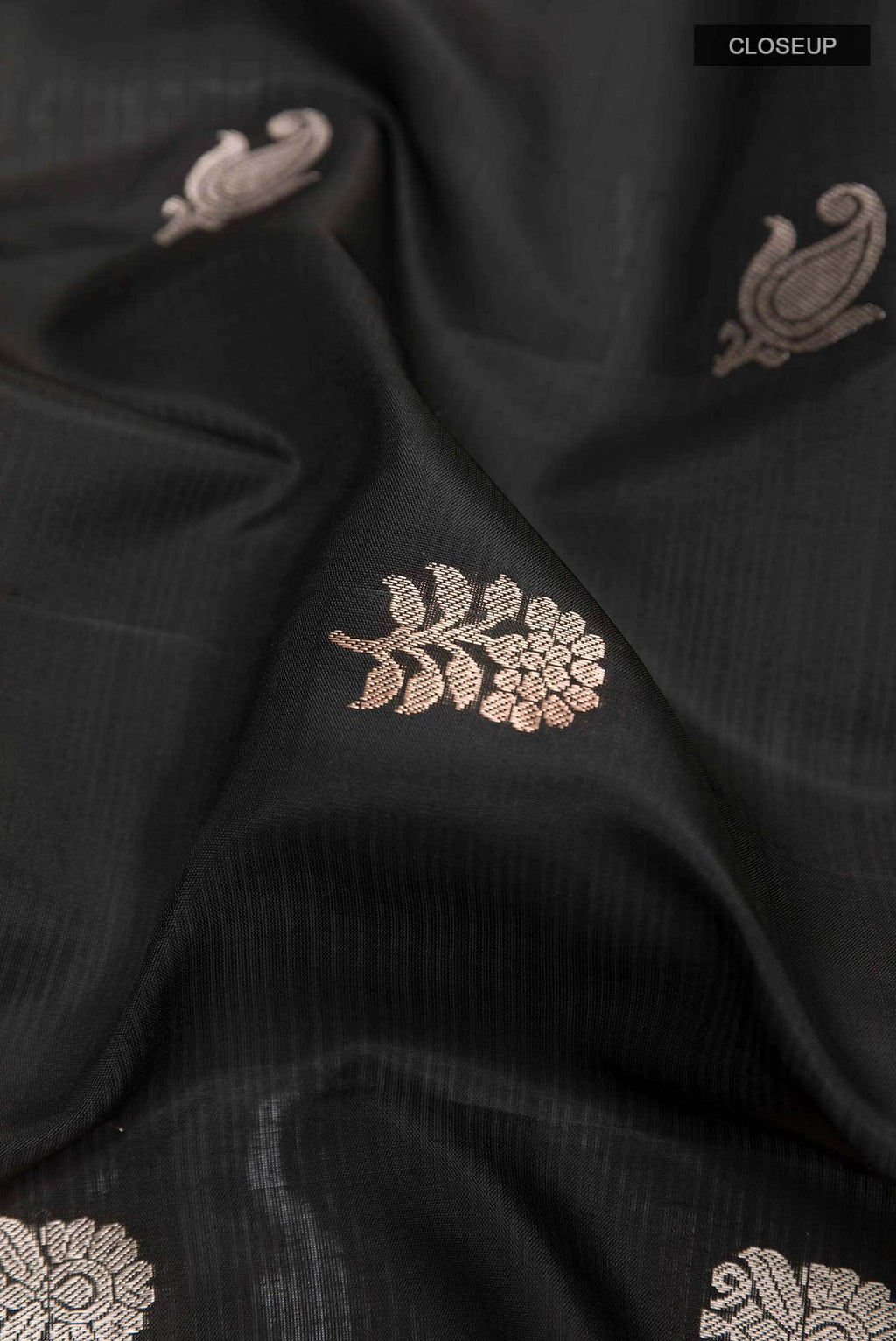 Black Soft Silk Saree