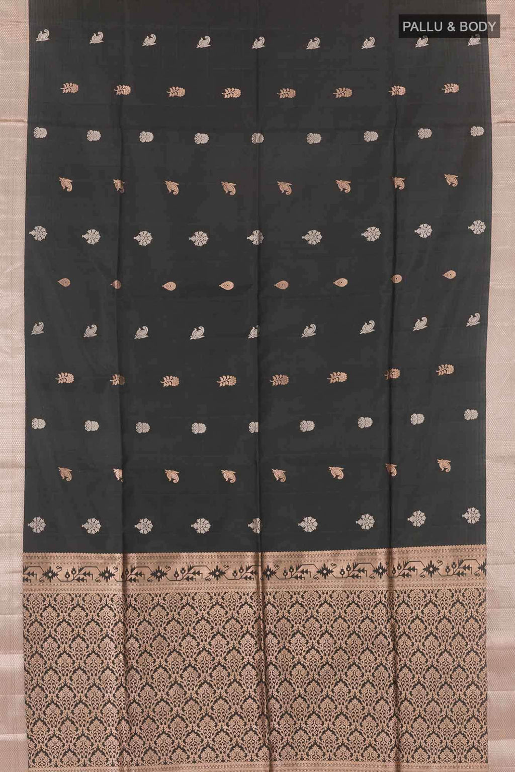 Black Soft Silk Saree