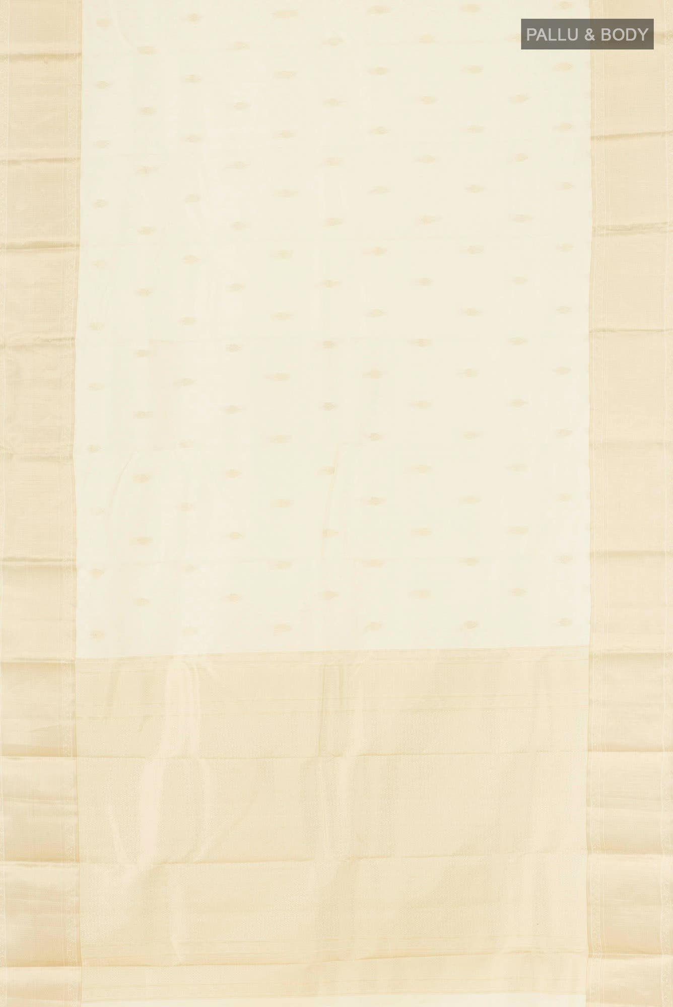 Beige Kanchipuram Saree
