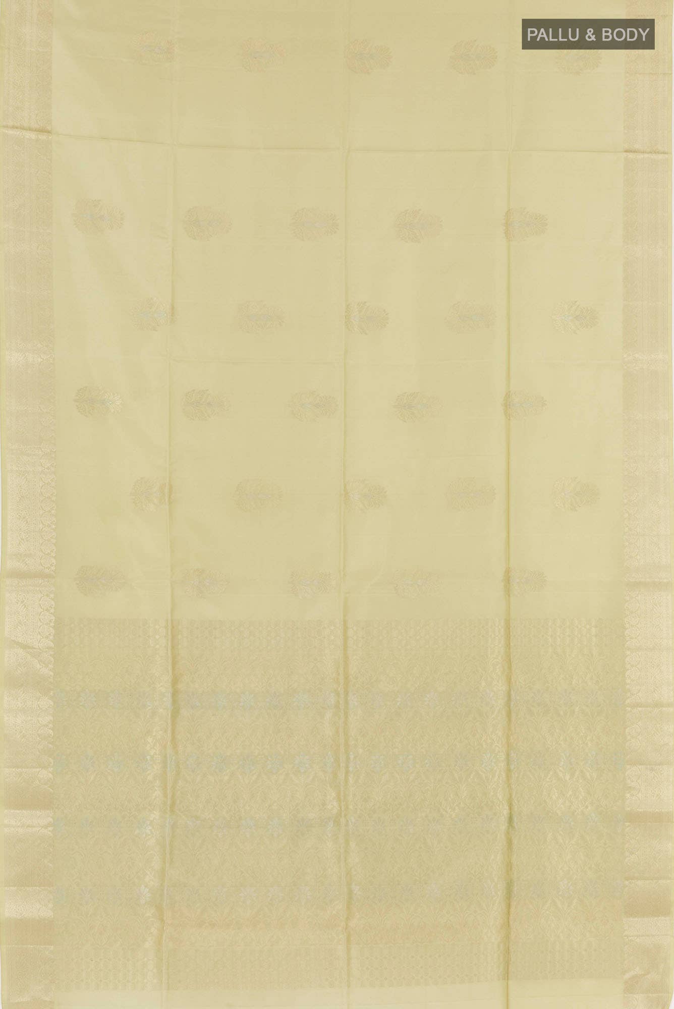 Cream Soft Silk Saree