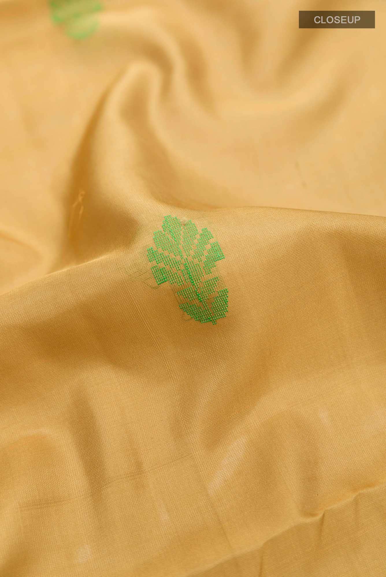 Dark Beige Soft Silk Saree