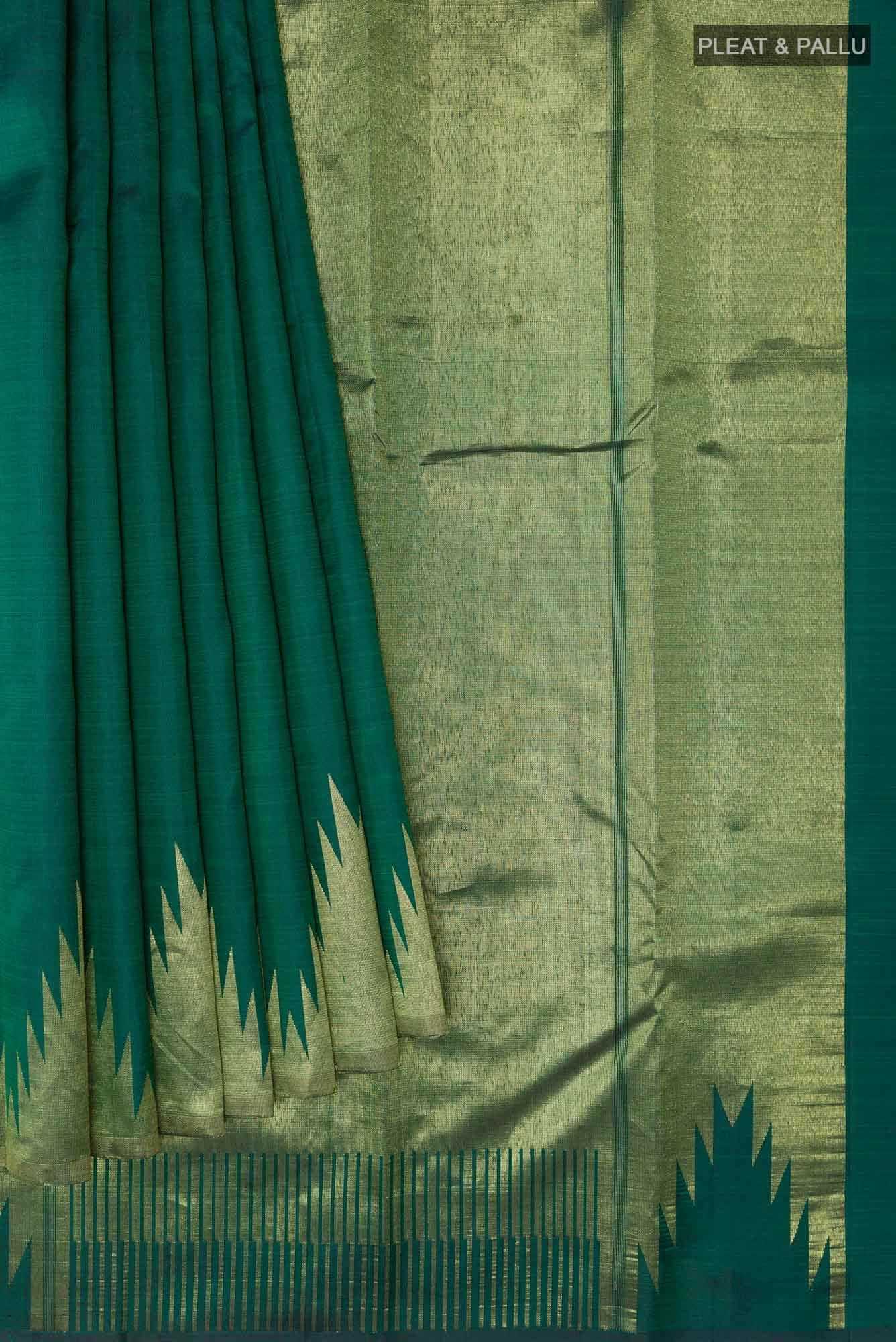 Green Kanchipuram Silk Saree
