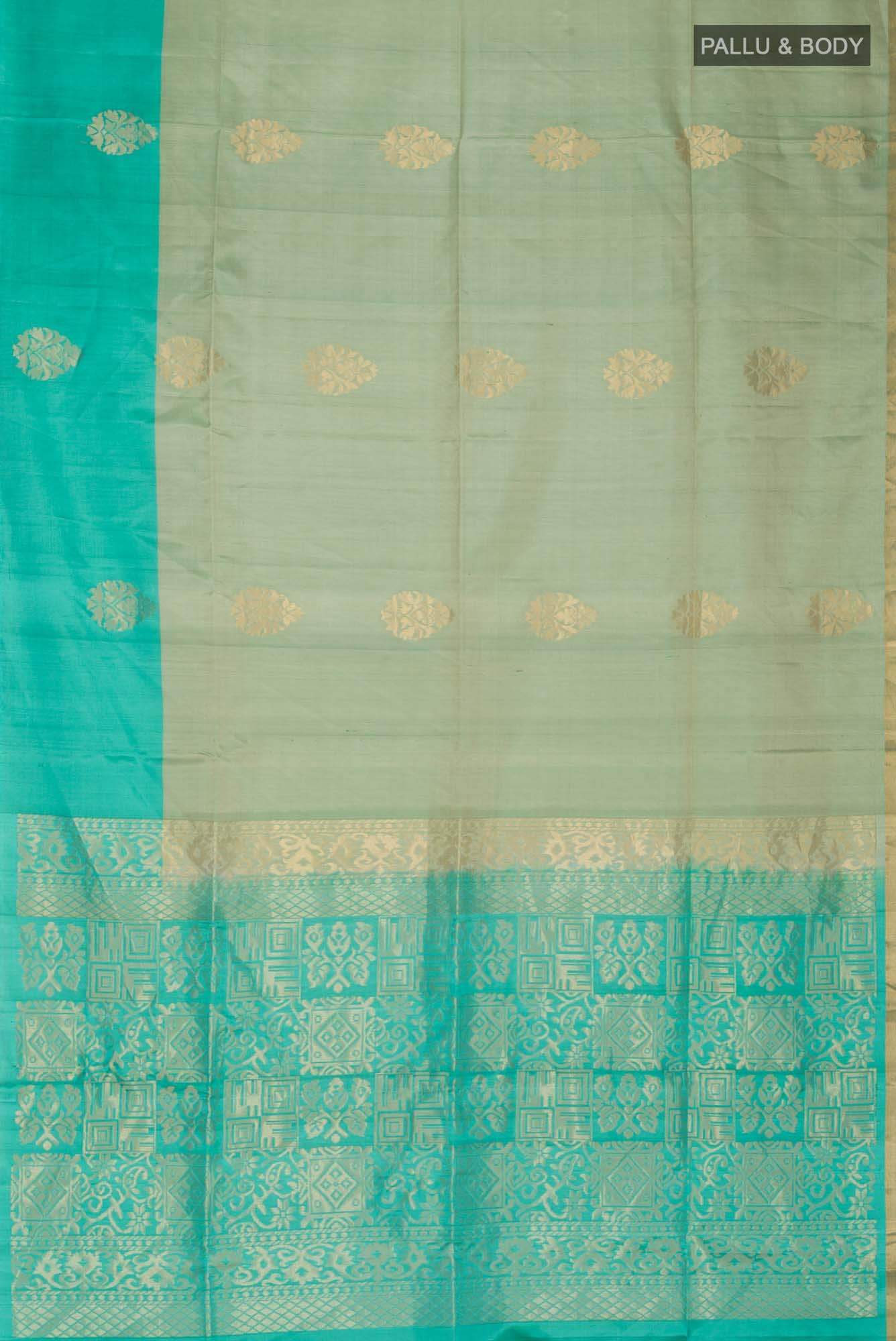 Green Silk Cotton Saree