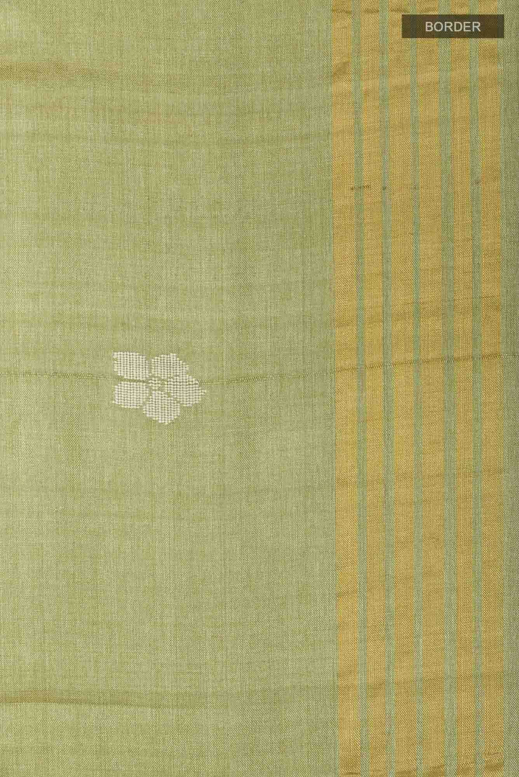 Light Green Tussar Saree