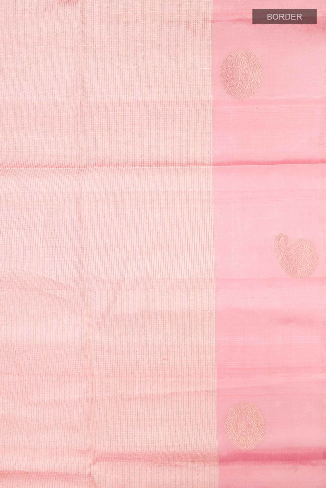 Peach Soft Silk Saree