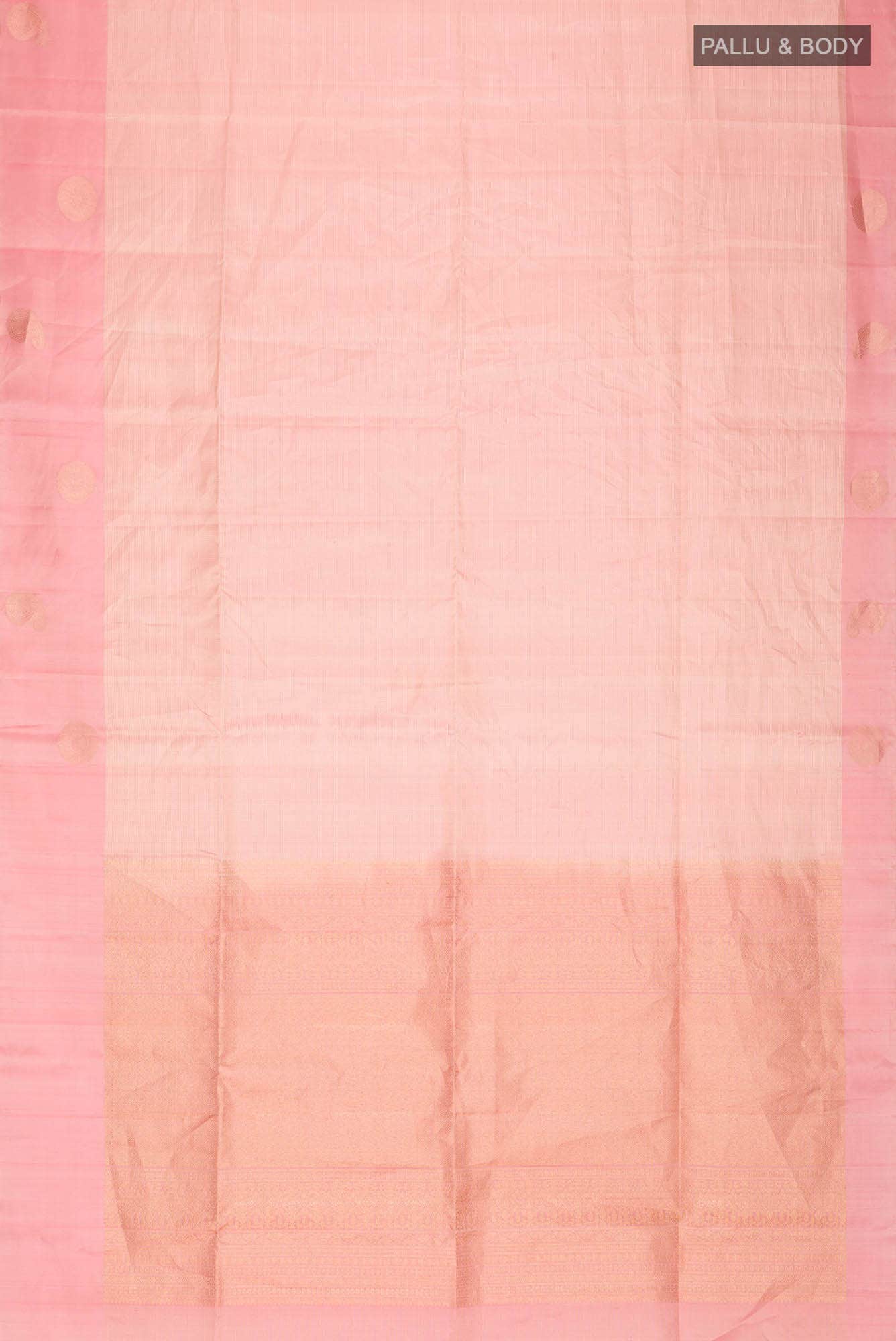 Peach Soft Silk Saree