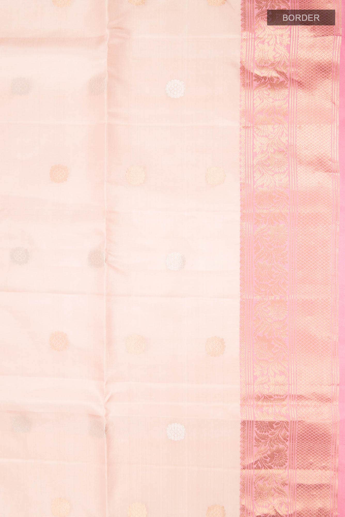 Beige Soft Silk Saree
