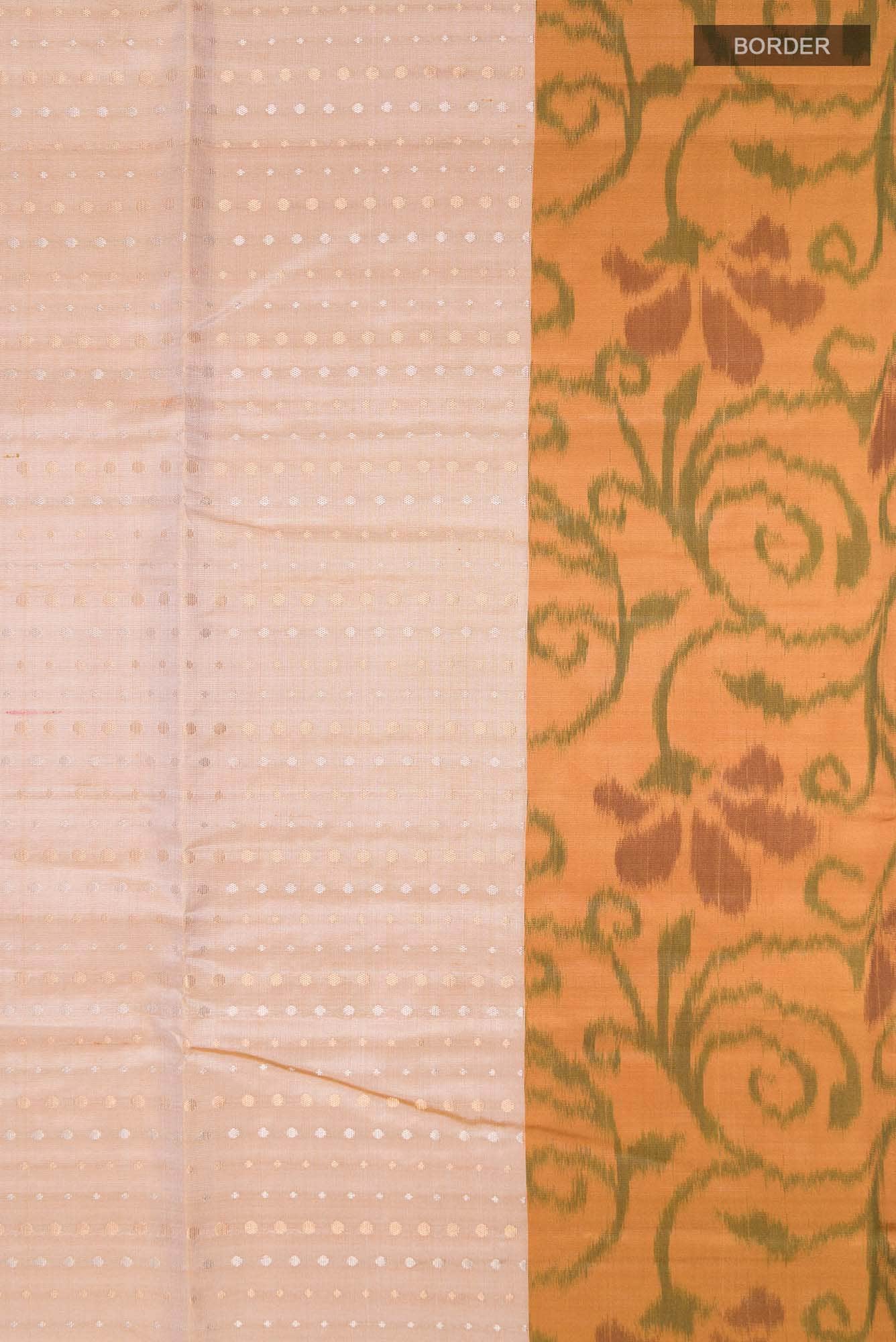 Beige Soft Silk Saree