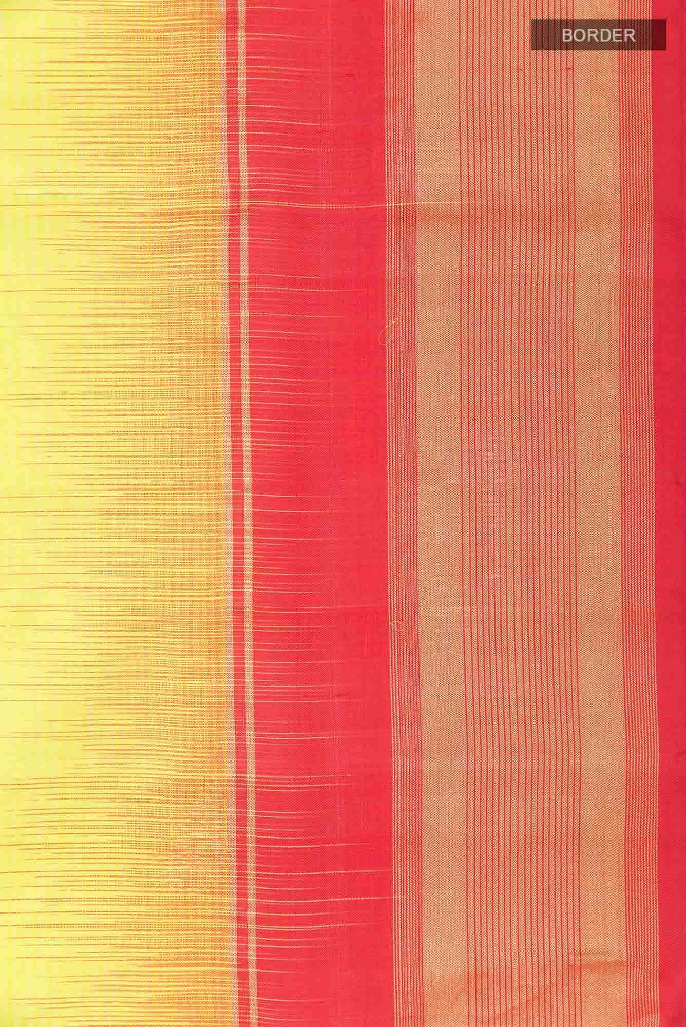 Yellow Soft Silk Saree